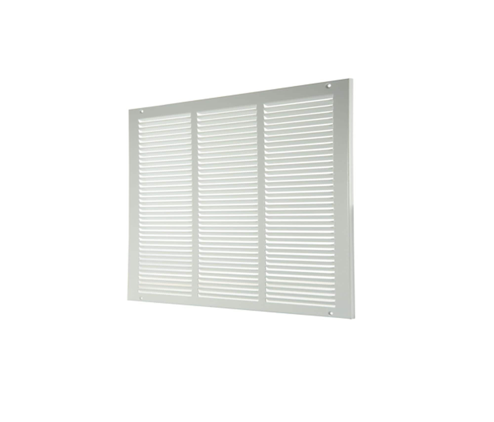 RELIABILT 16-in x 10-in Steel White Sidewall/Ceiling Return Air Grille ...