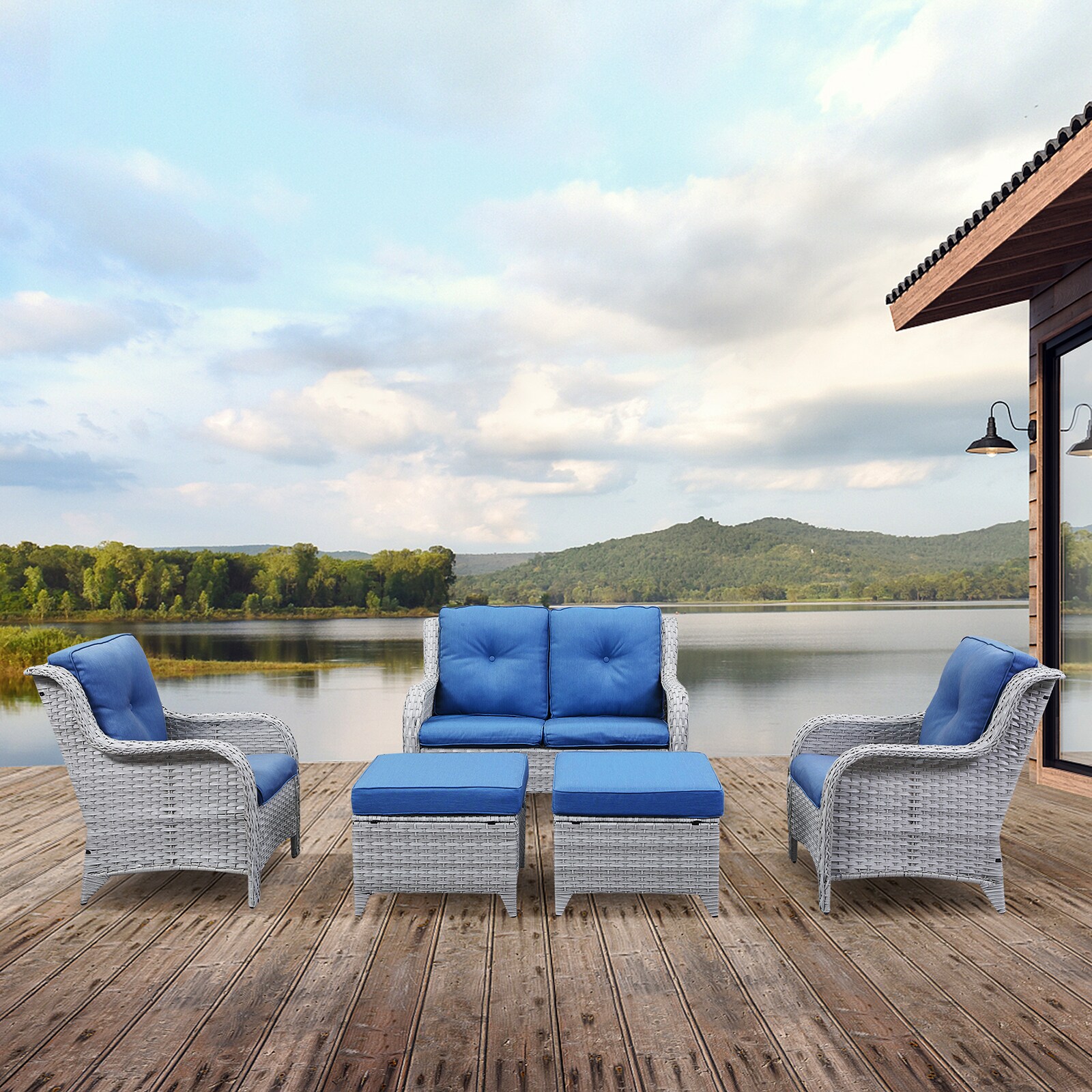 Rilyson FS076075078-2NB Patio-Conversation-Sets - View #2