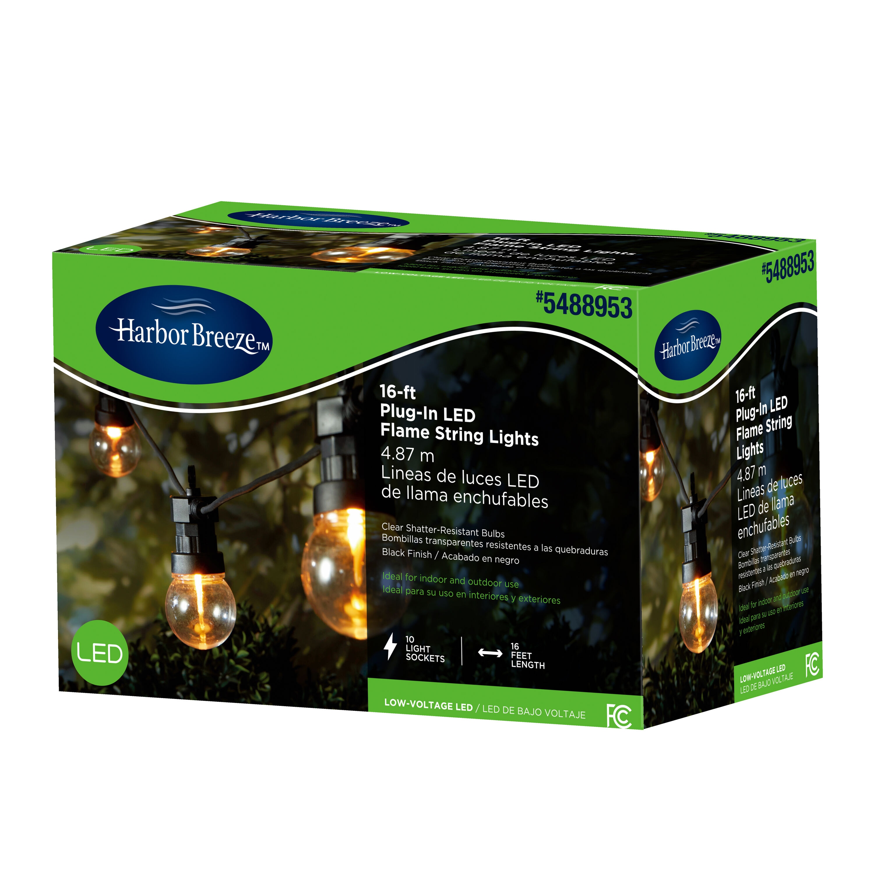 Harbor Breeze WSL2207-10 Patio-String-Lights - View #9