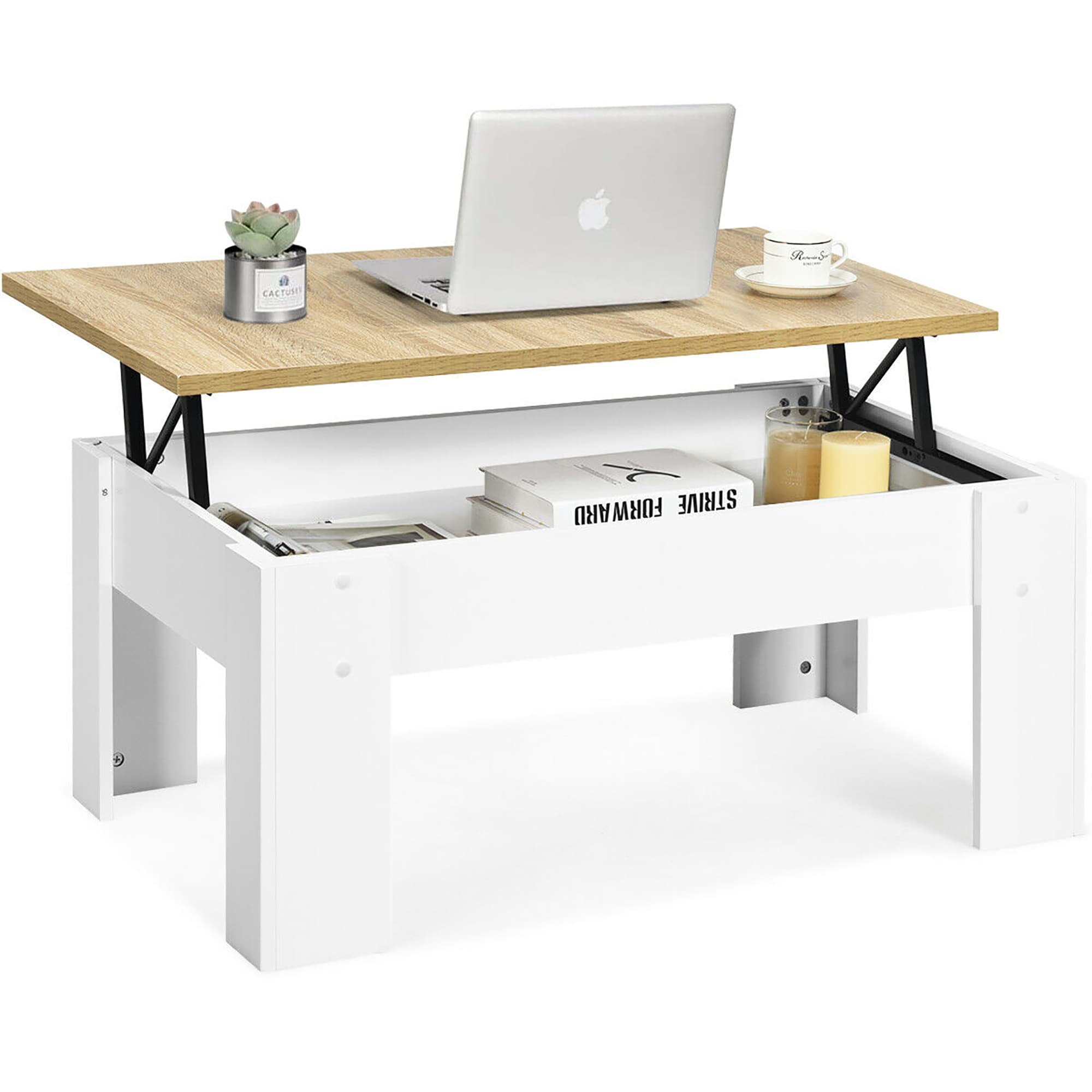 Costway HW64428WH Coffee-Tables - View #12