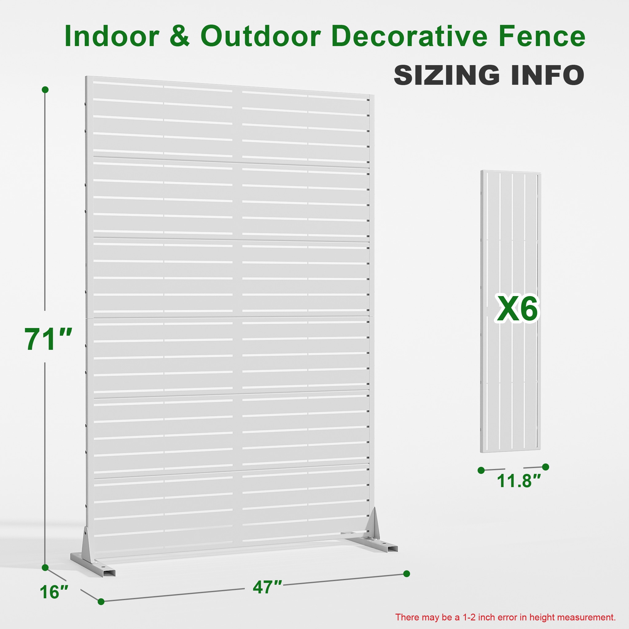 Misty Moon LW0409-OPS-PF375 Outdoor-Privacy-Screen - View #5