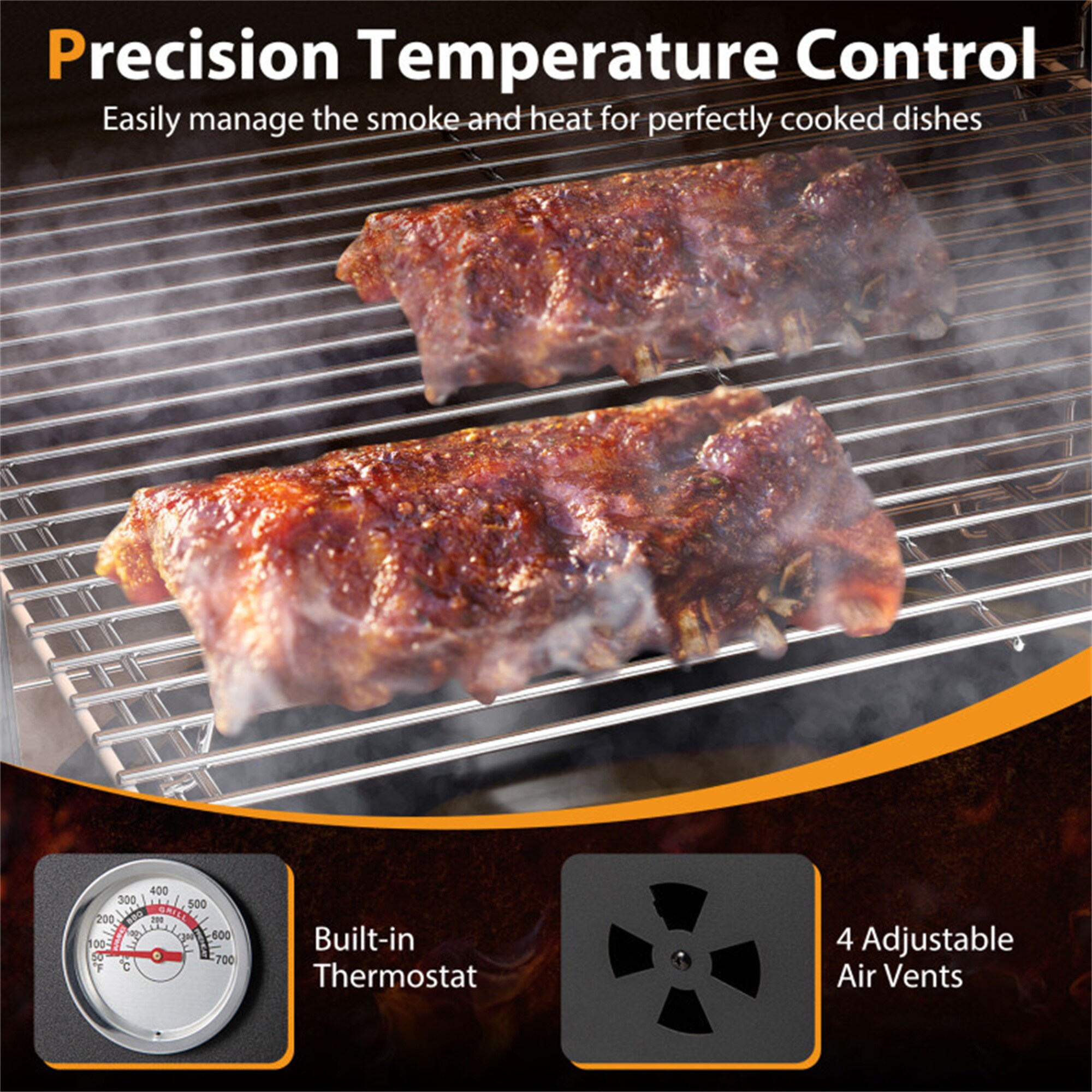 BABOOM BOM-0P10016-CO Charcoal-Smokers - View #8