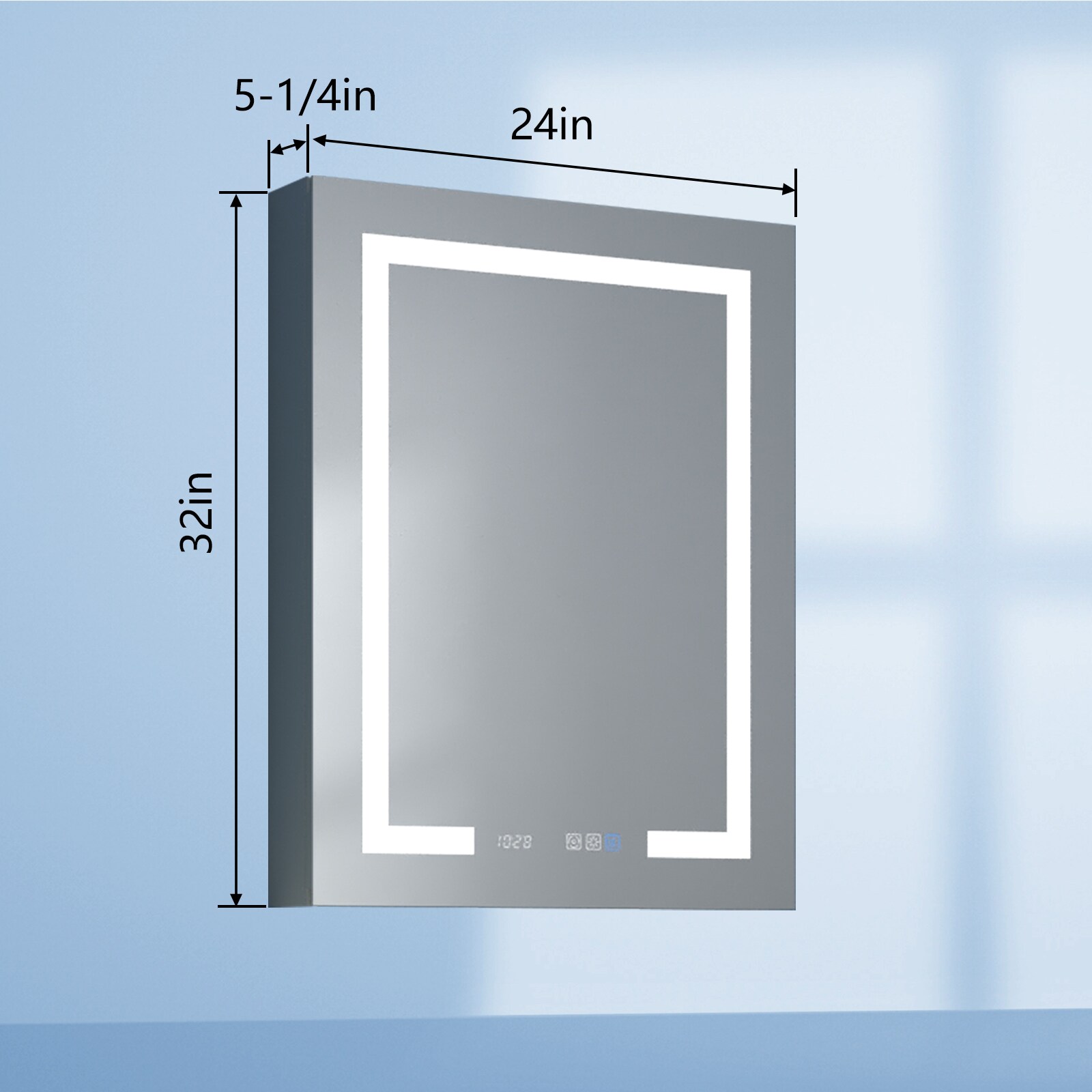 ExBrite W7MC2036R Bathroom-Medicine-Cabinets - View #3