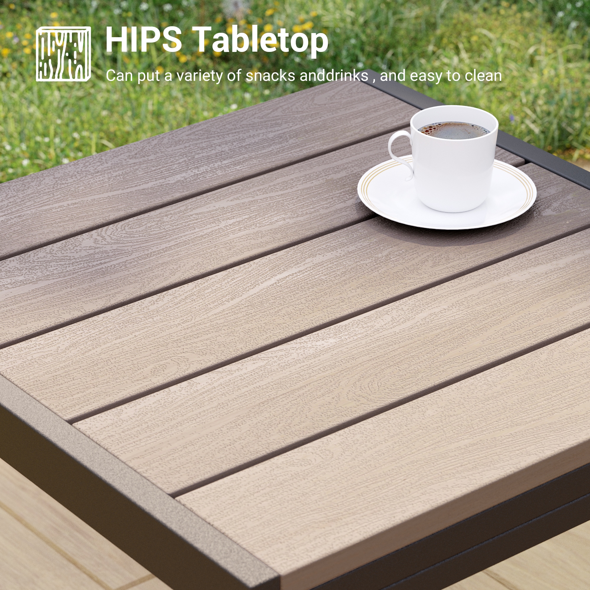 ACEGOSES LW-ET-148T7-BN Patio-Tables - View #4