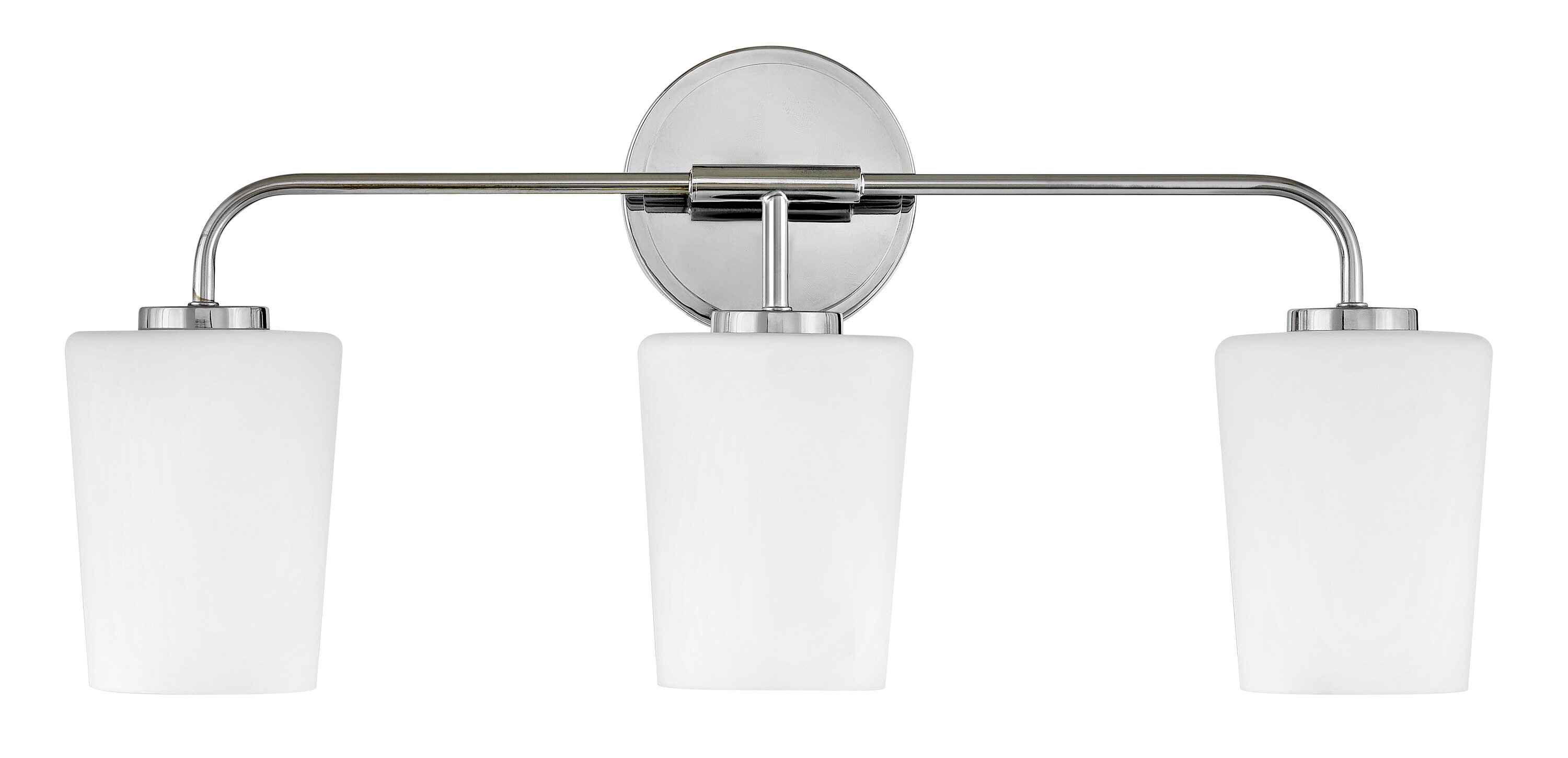 Lark Kline 23.8-in 3-Light Gloss Chrome LED Transitional Vanity Light ...