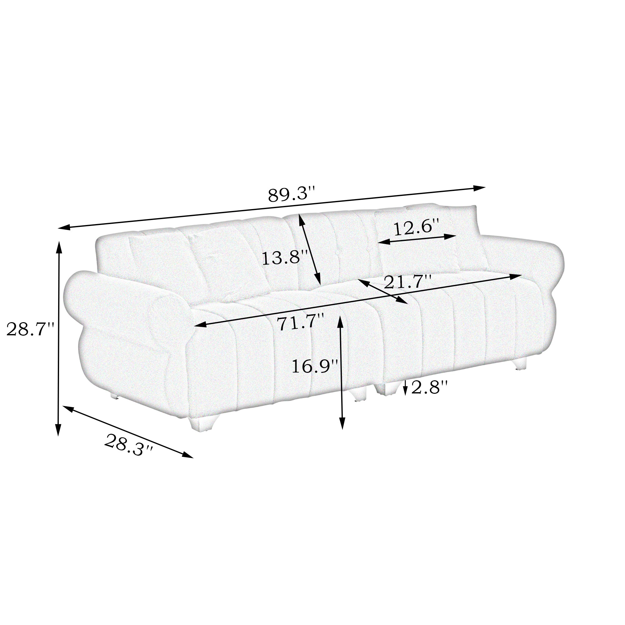 Bybafun YC5200086 Sofas-Loveseats - View #2