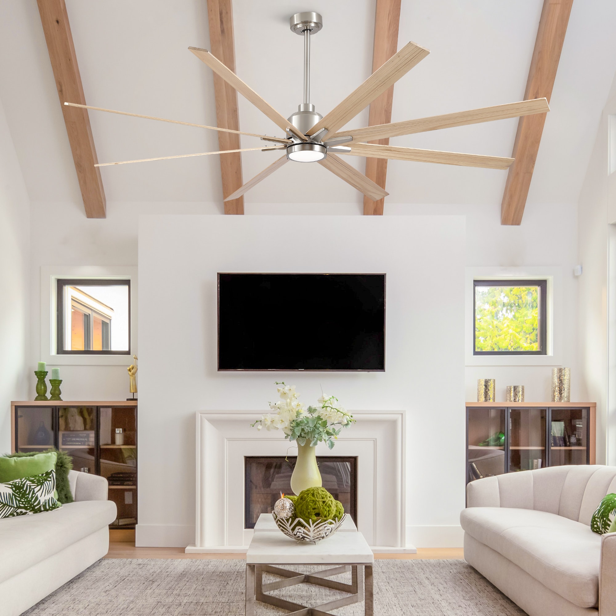 WELLFOR GASL021BK Ceiling-Fans - View #6
