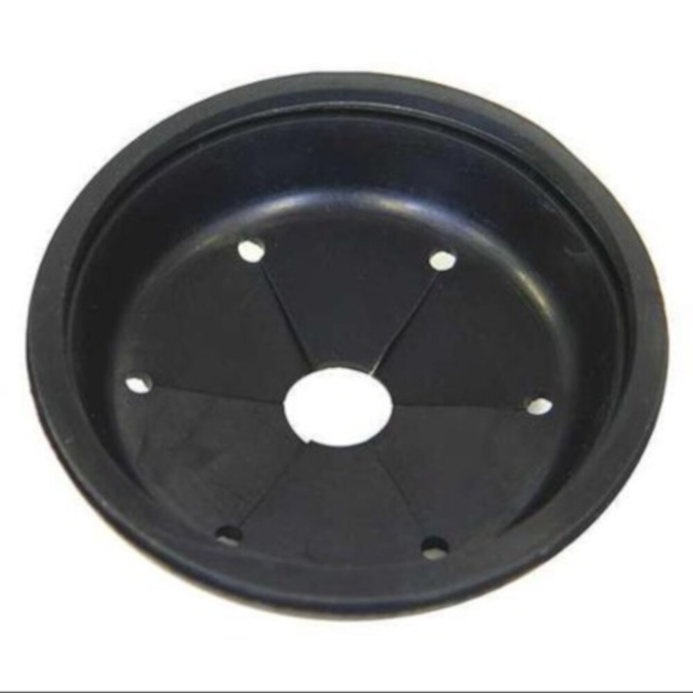  721215 3.875-in Black Rubber Garbage Disposal Splash guard