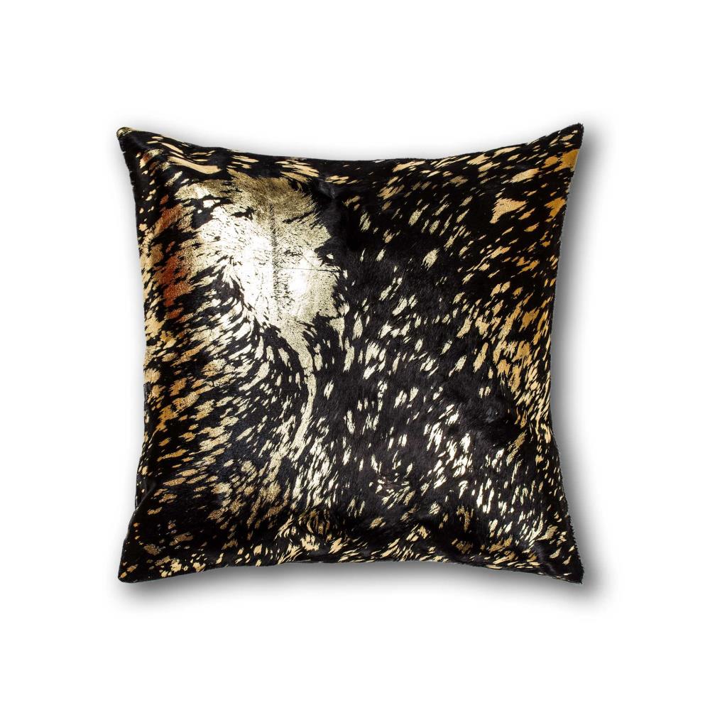HomeRoots 328266 18-in x 18-in Chocolate Square Indoor Decorative Pillow