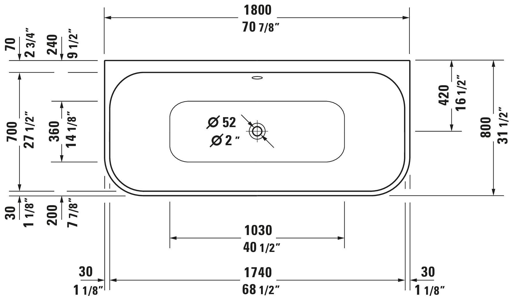 Duravit 700451800000090 bathtubs - View #10