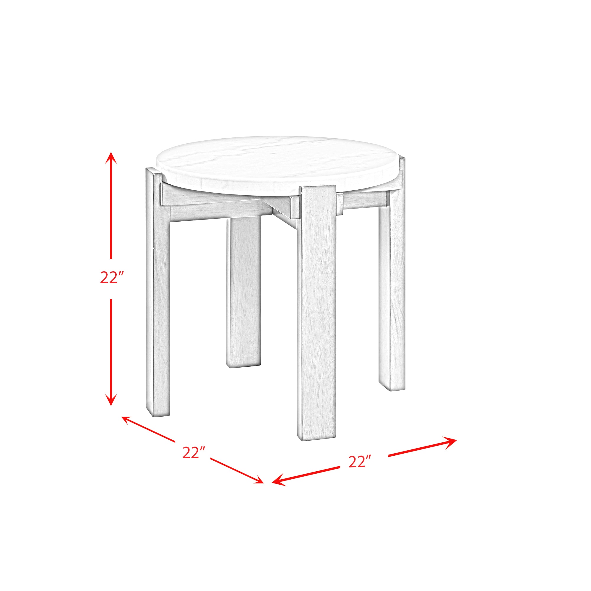 Picket House Furnishings T.17820.2PC Accent-Table-Sets - View #11