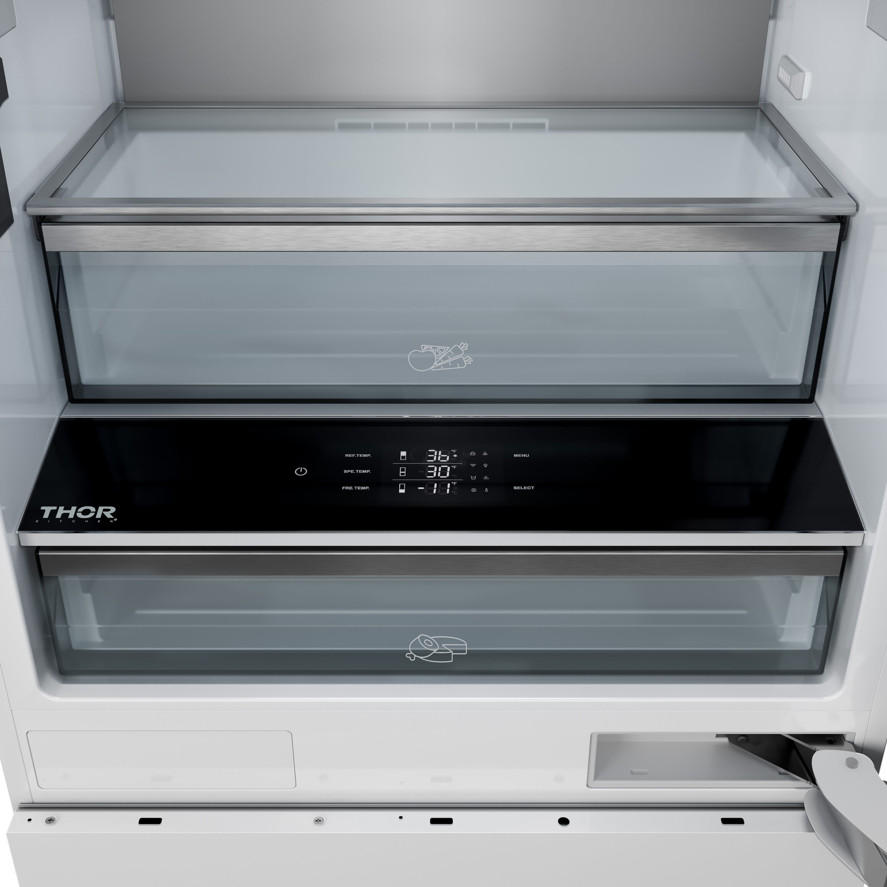 Thor Kitchen XRF3016BBP Bottom-Freezer-Refrigerators - View #11