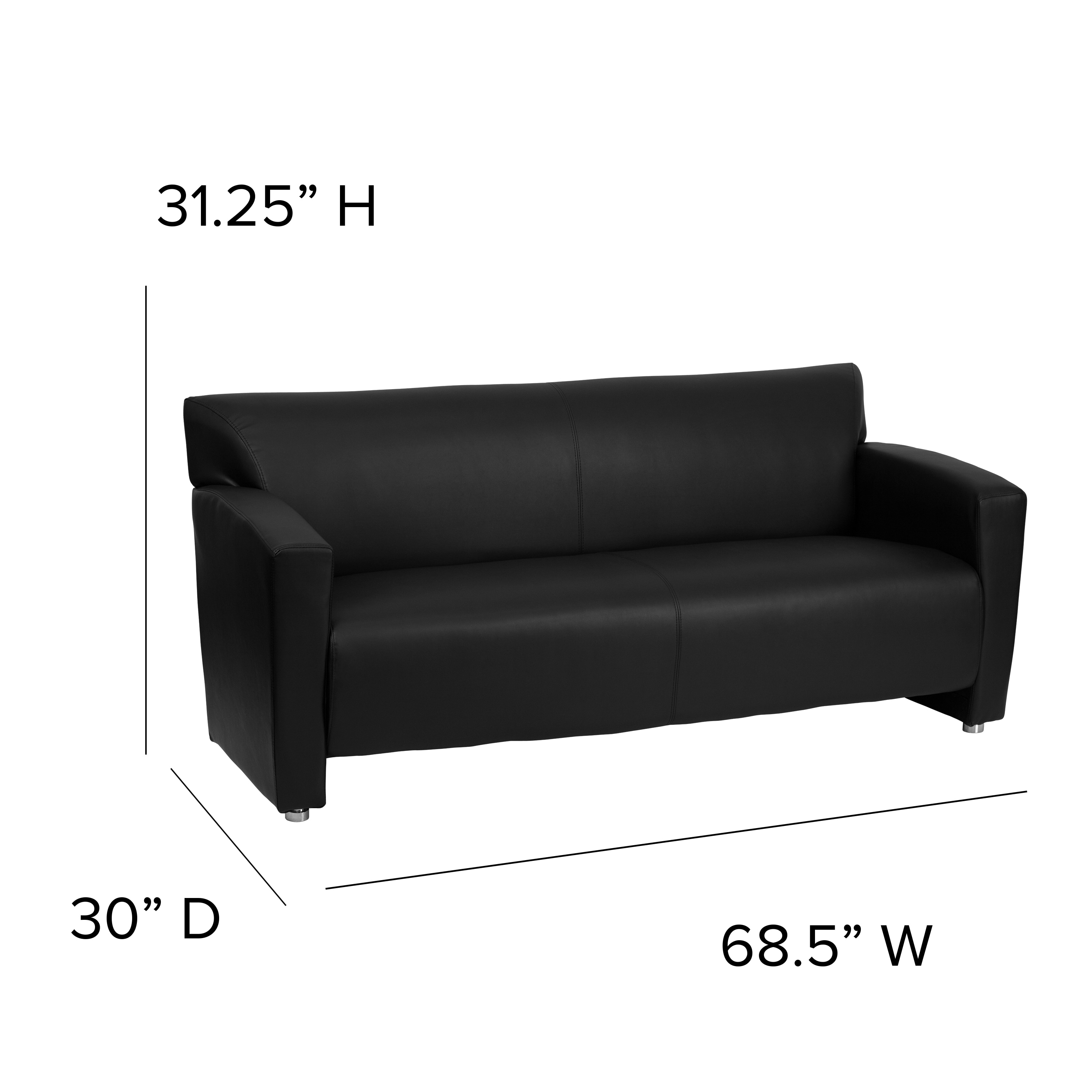 Flash Furniture 847254038676 Sofas-Loveseats - View #6