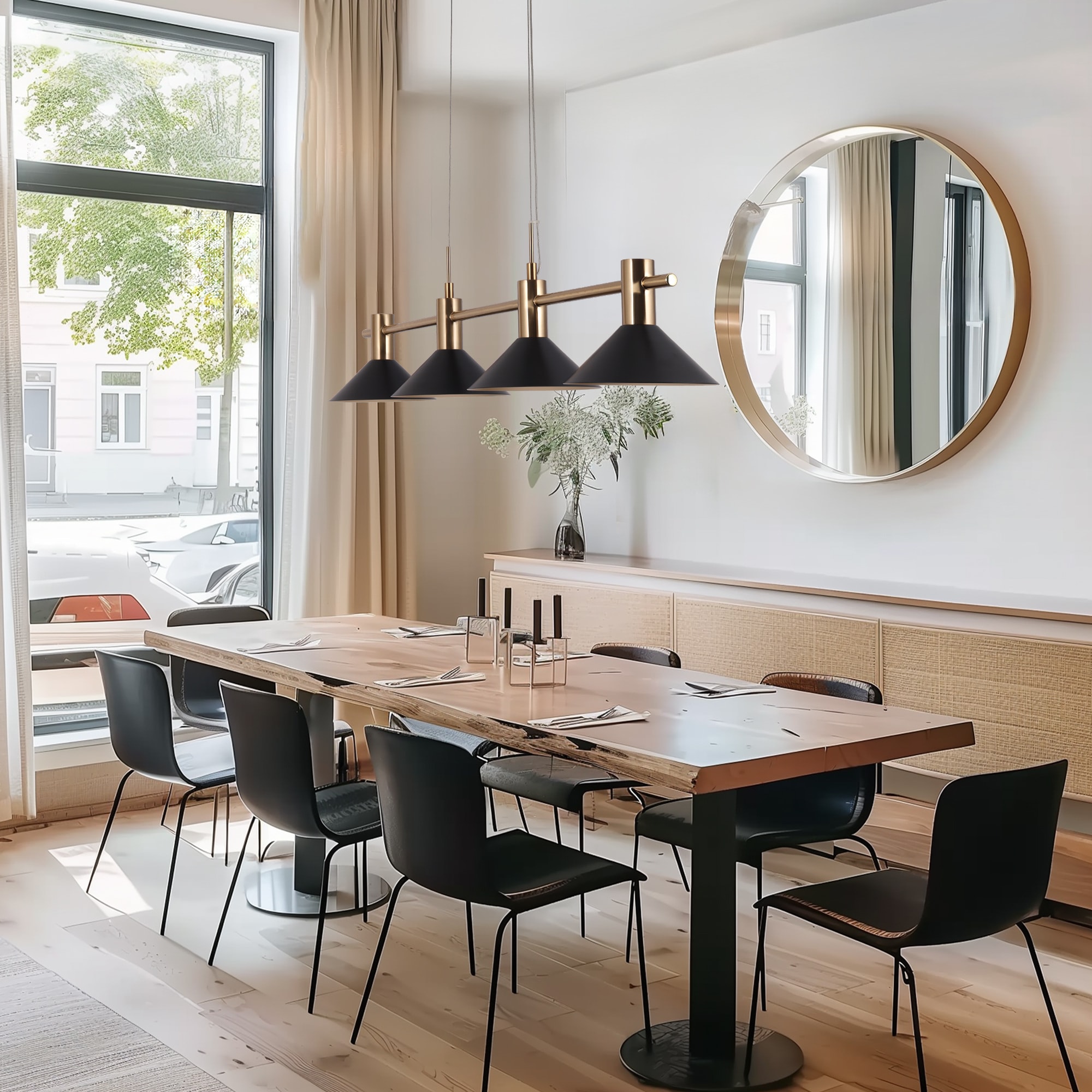 ZEVNI L3BJYVVQW4429SS7 Pendant-Lights - View #2