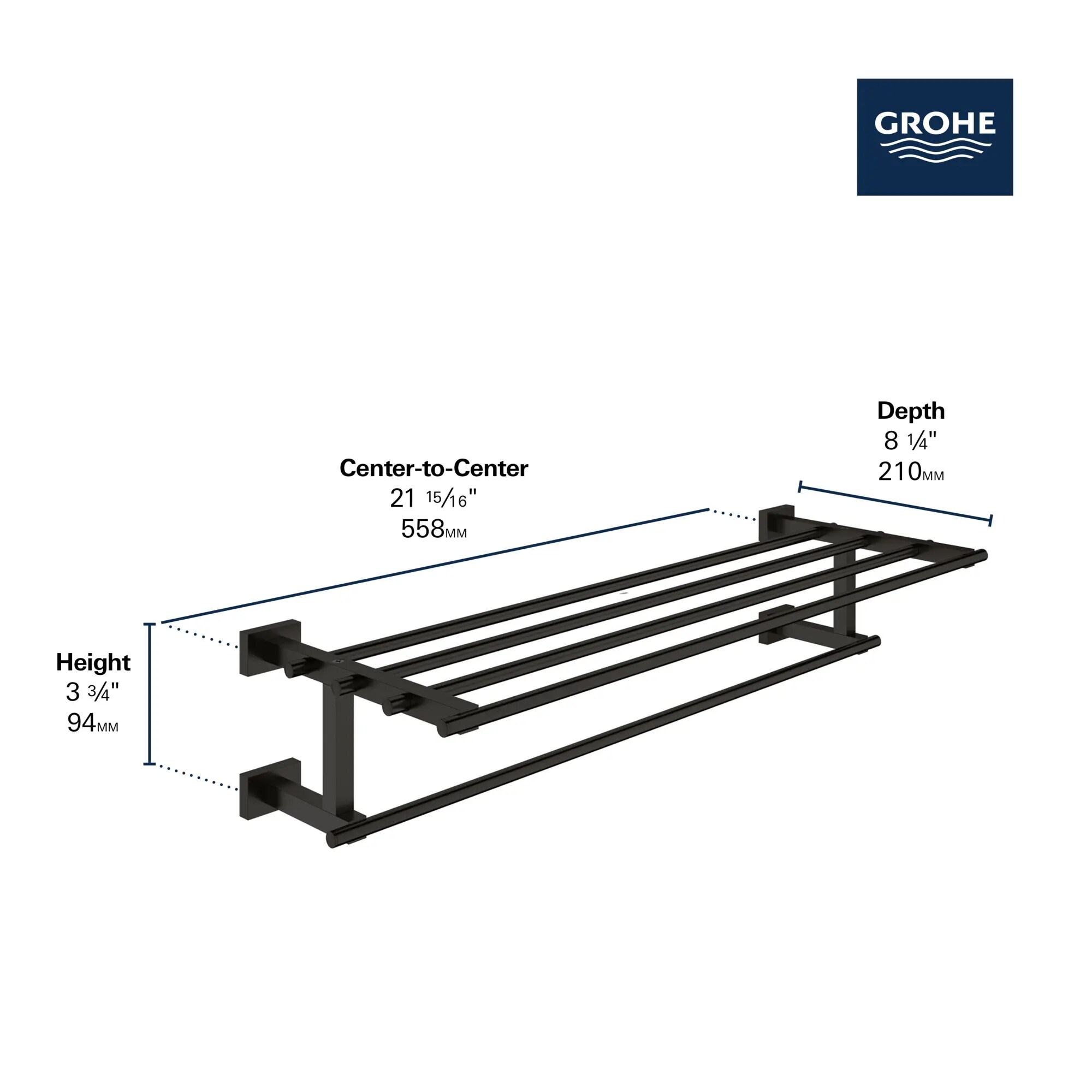 GROHE 405122431 Towel-Trees - View #4
