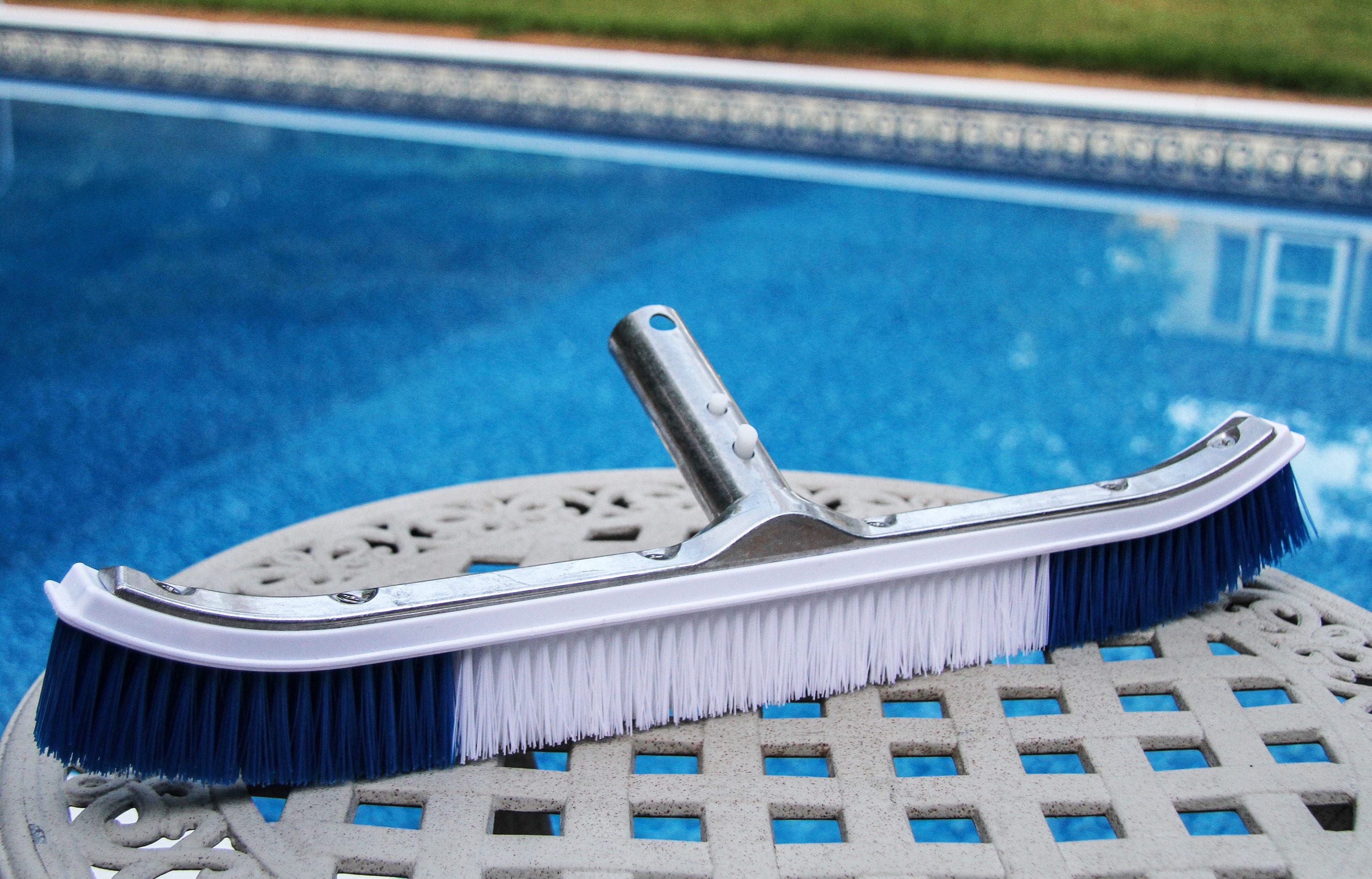 Swimming Pool Brush Portable Scrubber Brush Handheld Hard Brush For Floor  Wall Water Swimm