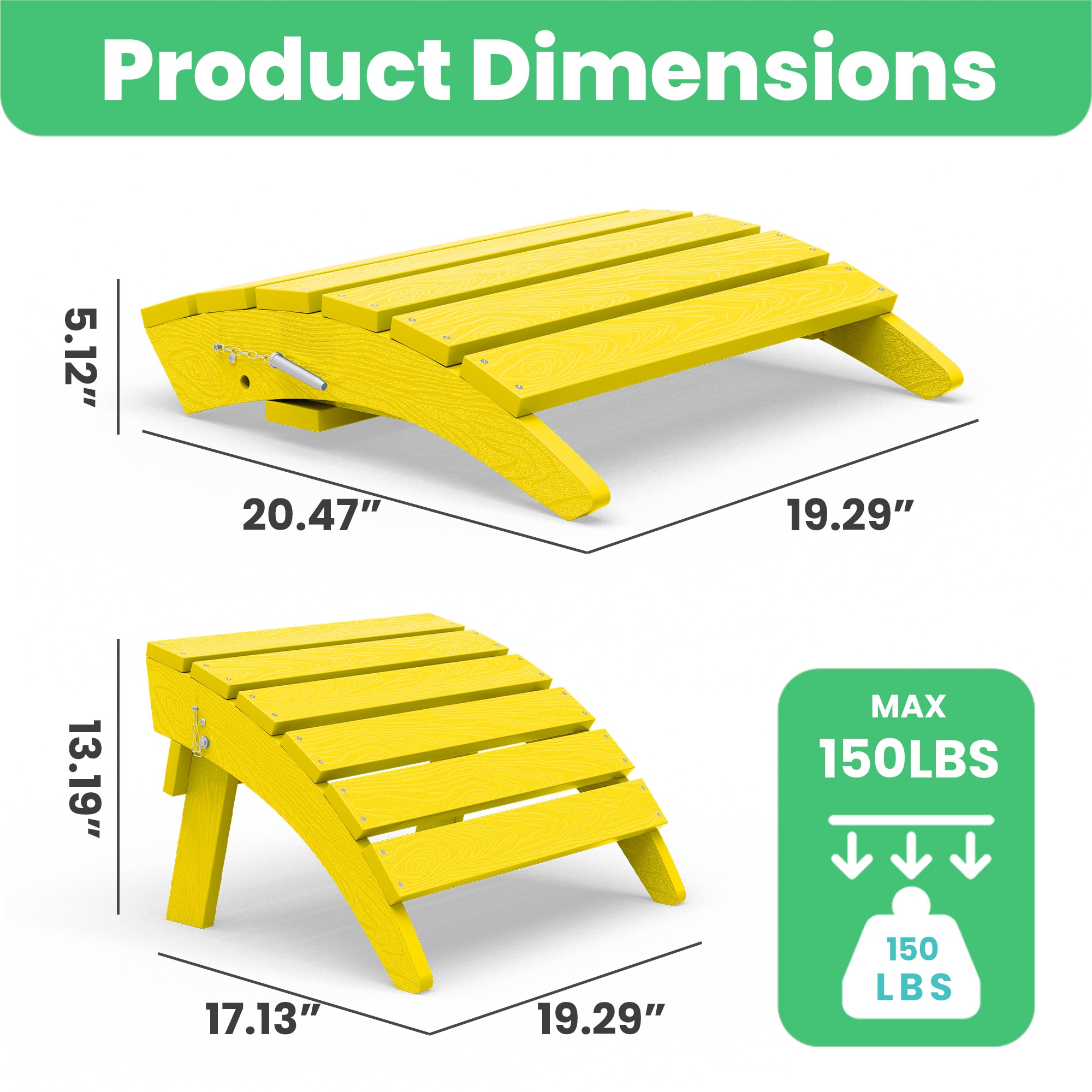 JEAREY PEZDGJ-YW Stools-Ottomans - View #4