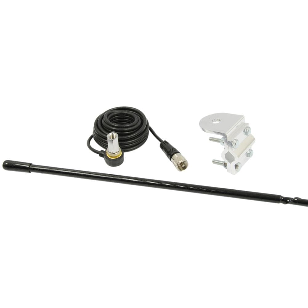 RoadPro RoadPro 3ft CB Antenna Kit, 1000W Black Cb Radio Car Mount for Universal in Interior Car Accessories department at Lowes.com
