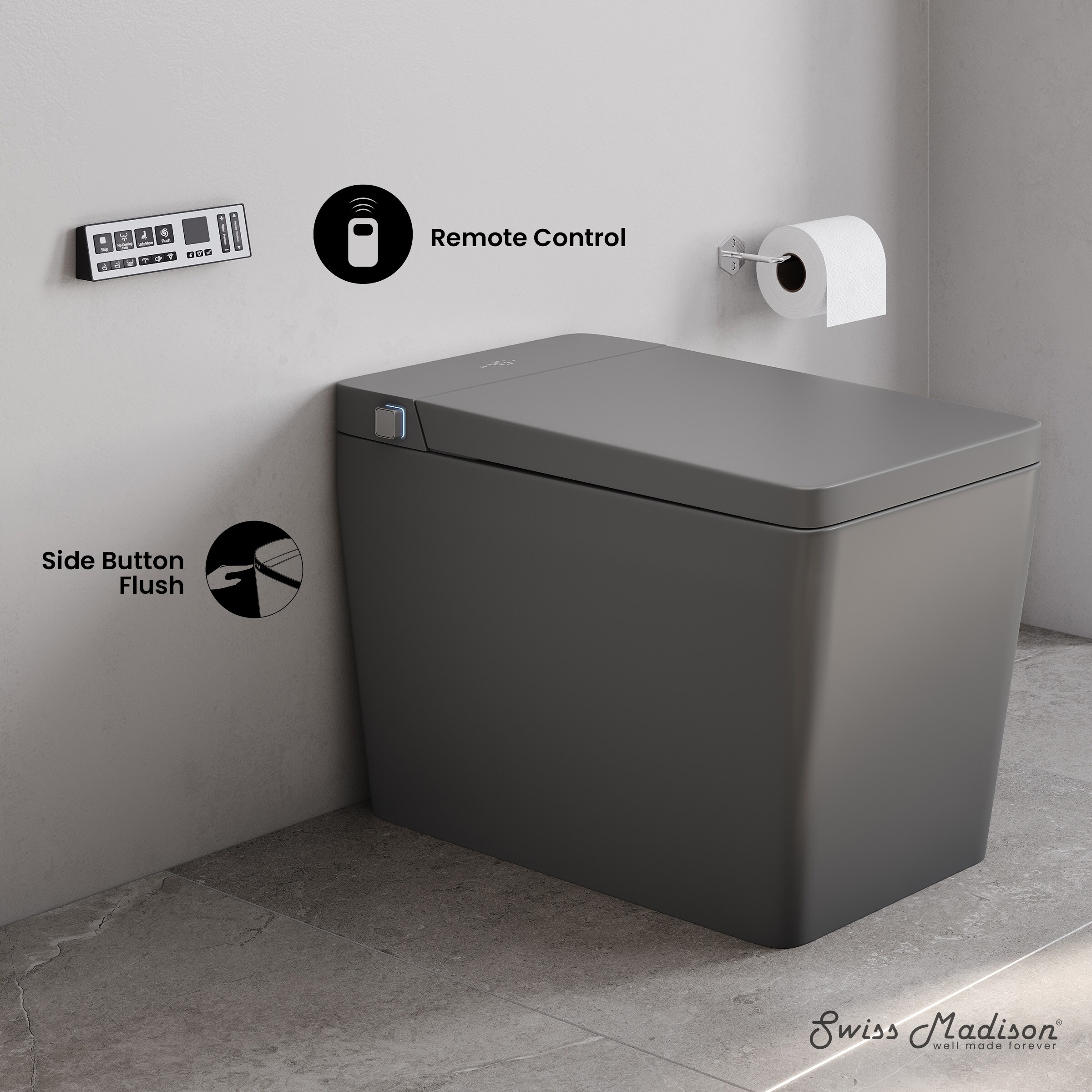 Swiss Madison SM-25-STBAS01MG toilets - View #3