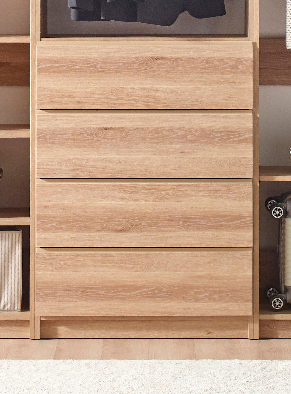 Klair Living PROSPER-EDB OAK Wood-Closet-Kits - View #5