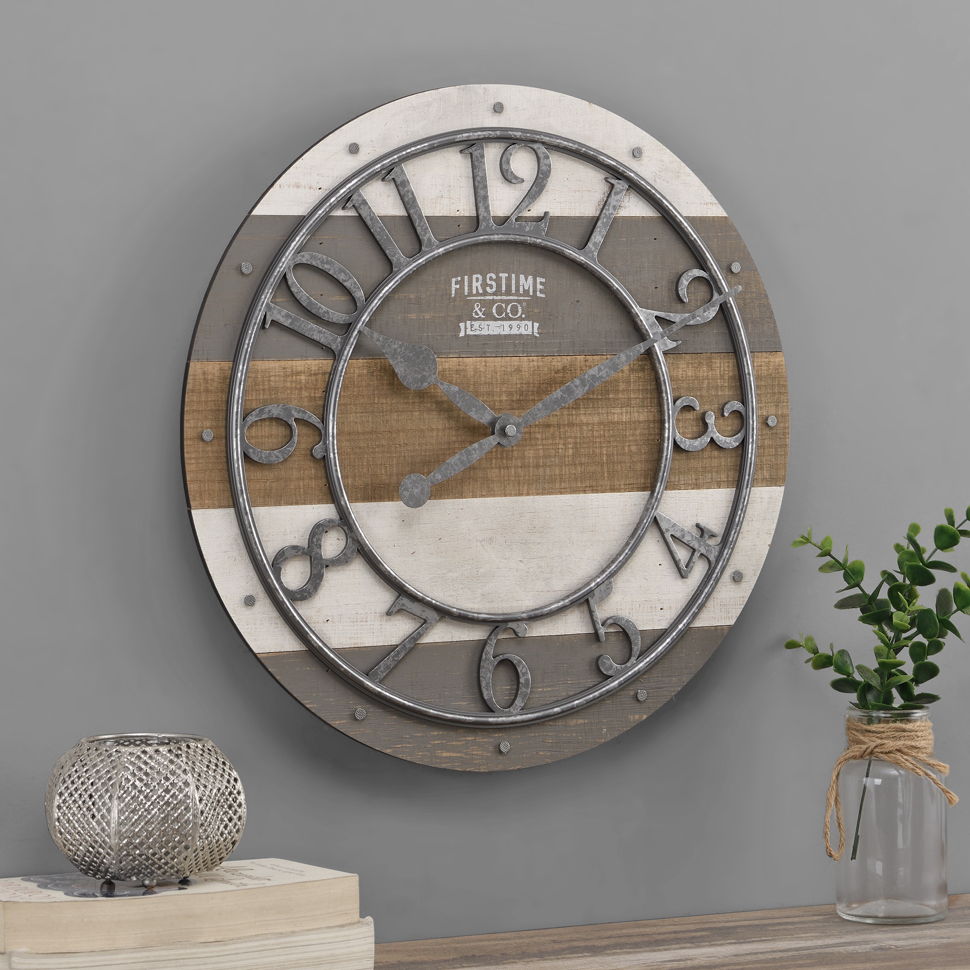 FirsTime 99687 Indoor-Outdoor-Clocks - View #2