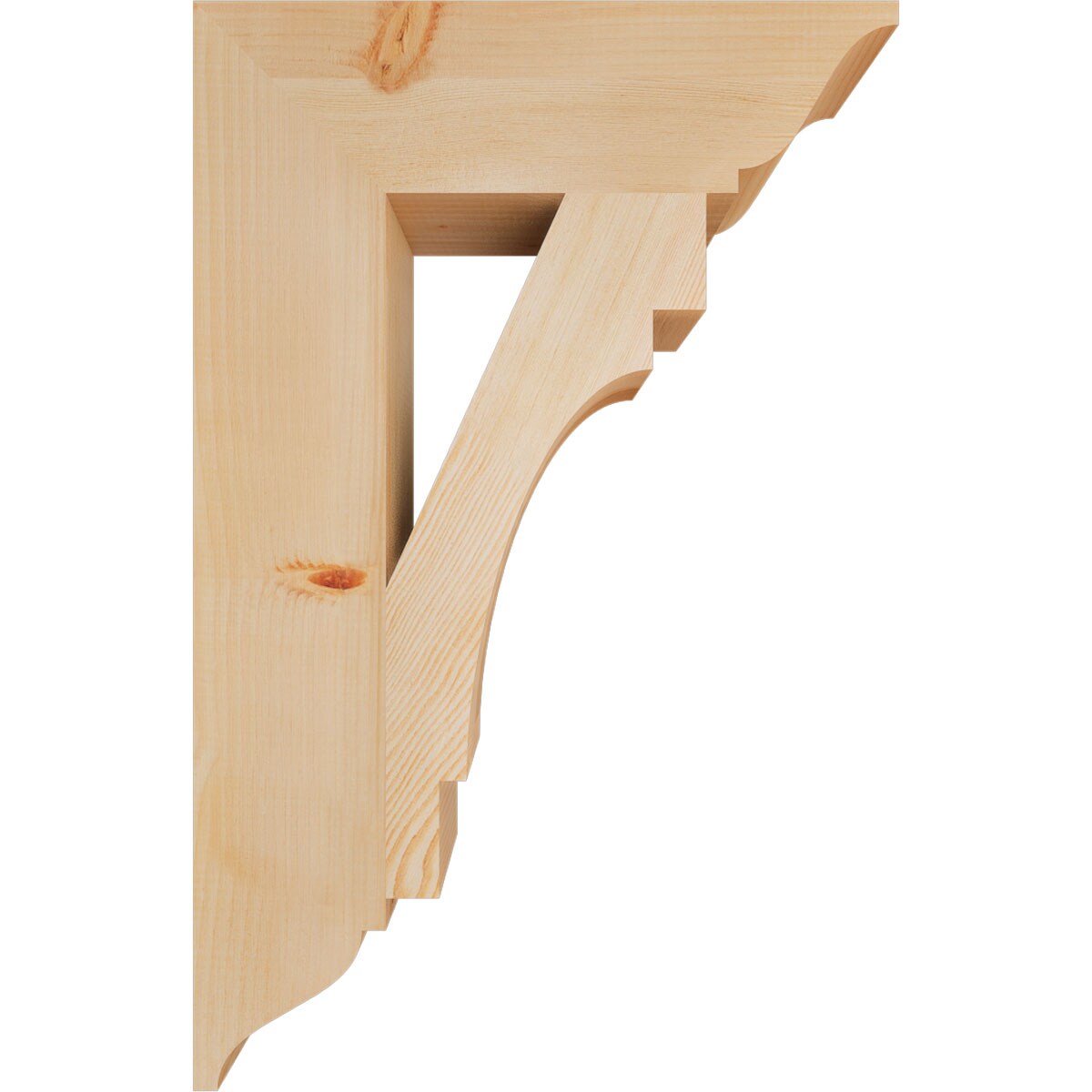 Ekena Millwork BKT06X22X34MRC01SDF Exterior-Brackets-Braces - View #3