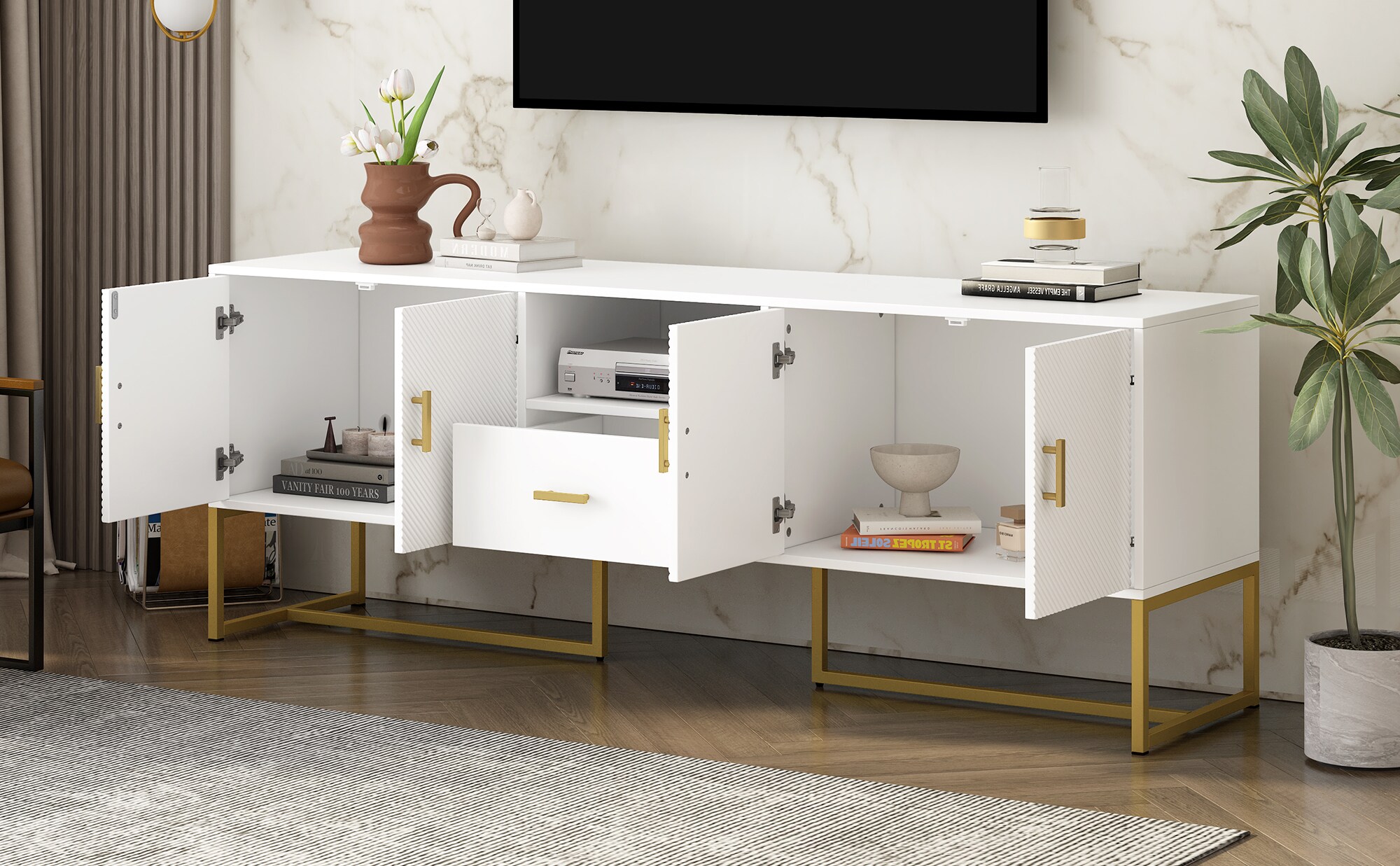 ModernLuxe L3P-N724P198473K Tv-Stands - View #4