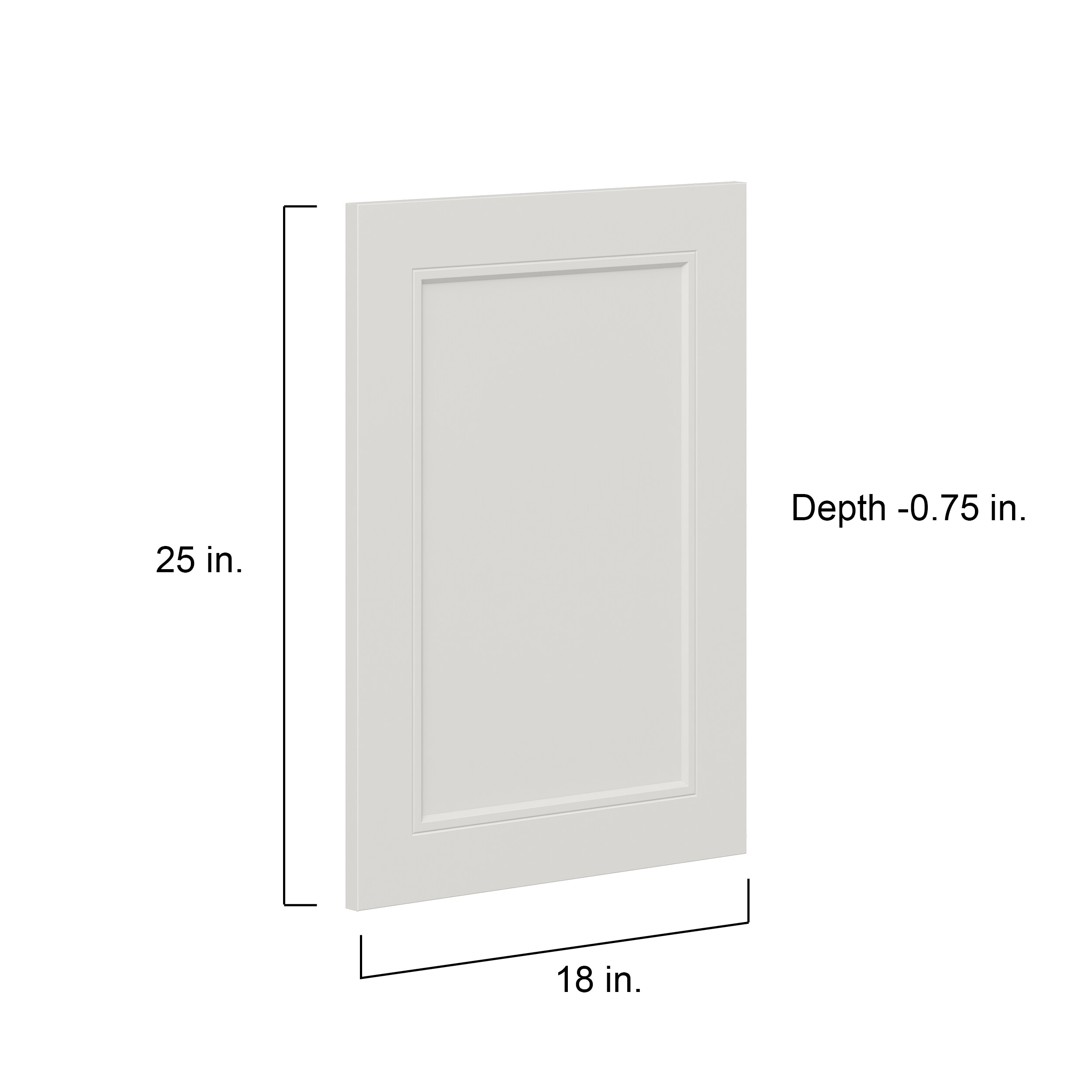 Hugo&Borg DSDR1825-BE Kitchen-Cabinet-Doors - View #4