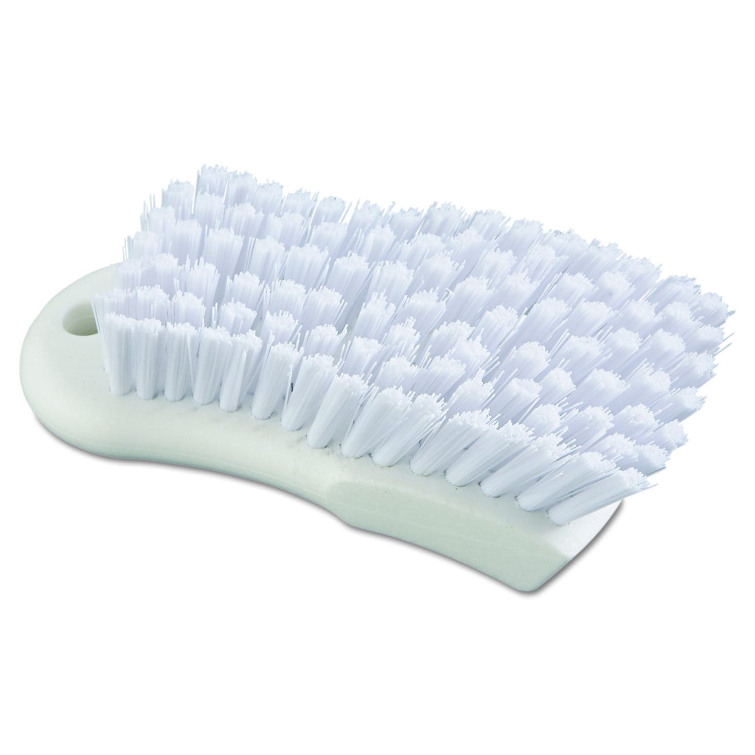 Boardwalk Scrub Brush White Polypropylene Bristles 6 in Brush 6 in Handle