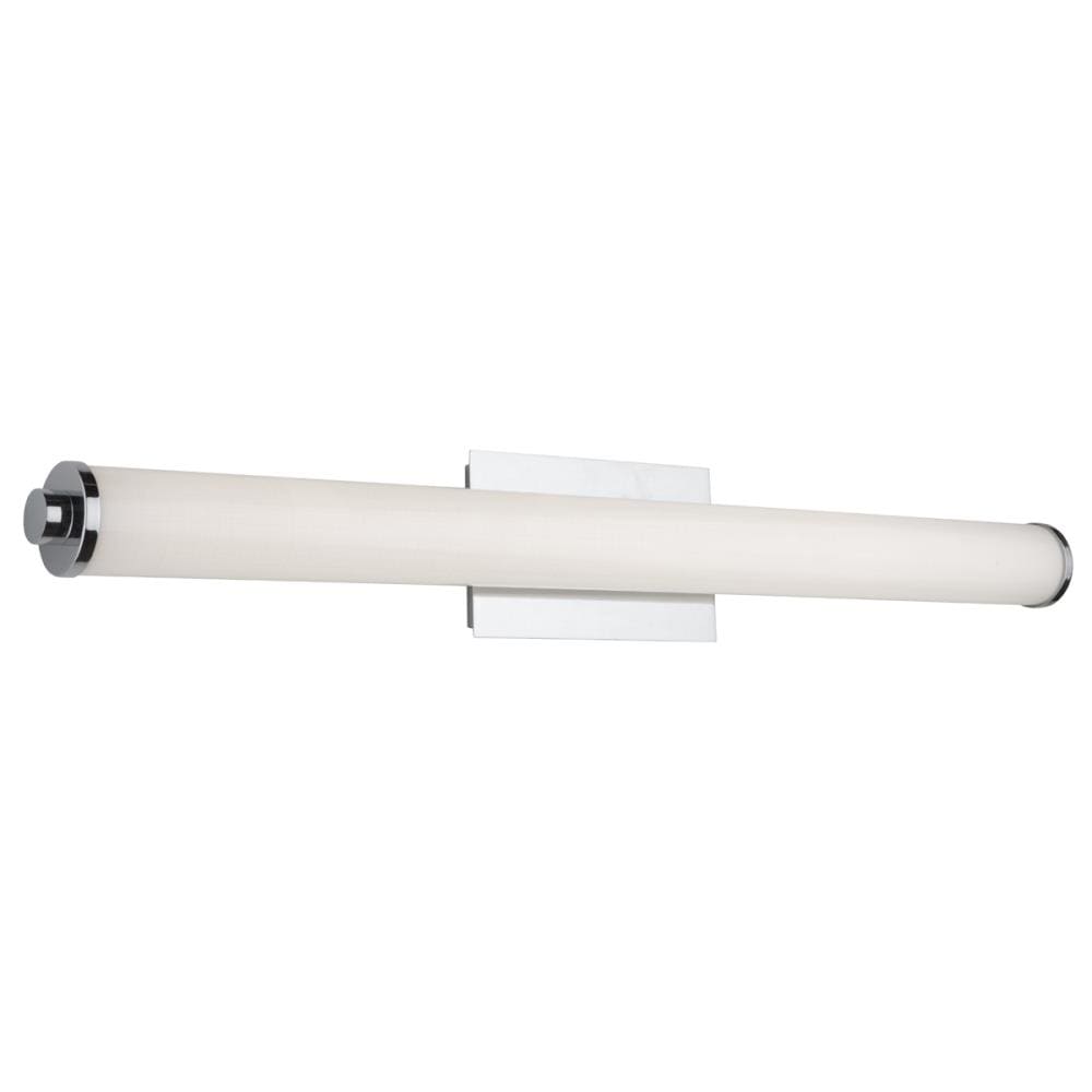 ARTCRAFT AC7441CH Buchanan 33.5-in 1 -Light Polished Chrome Integrated LED Transitional Vanity light