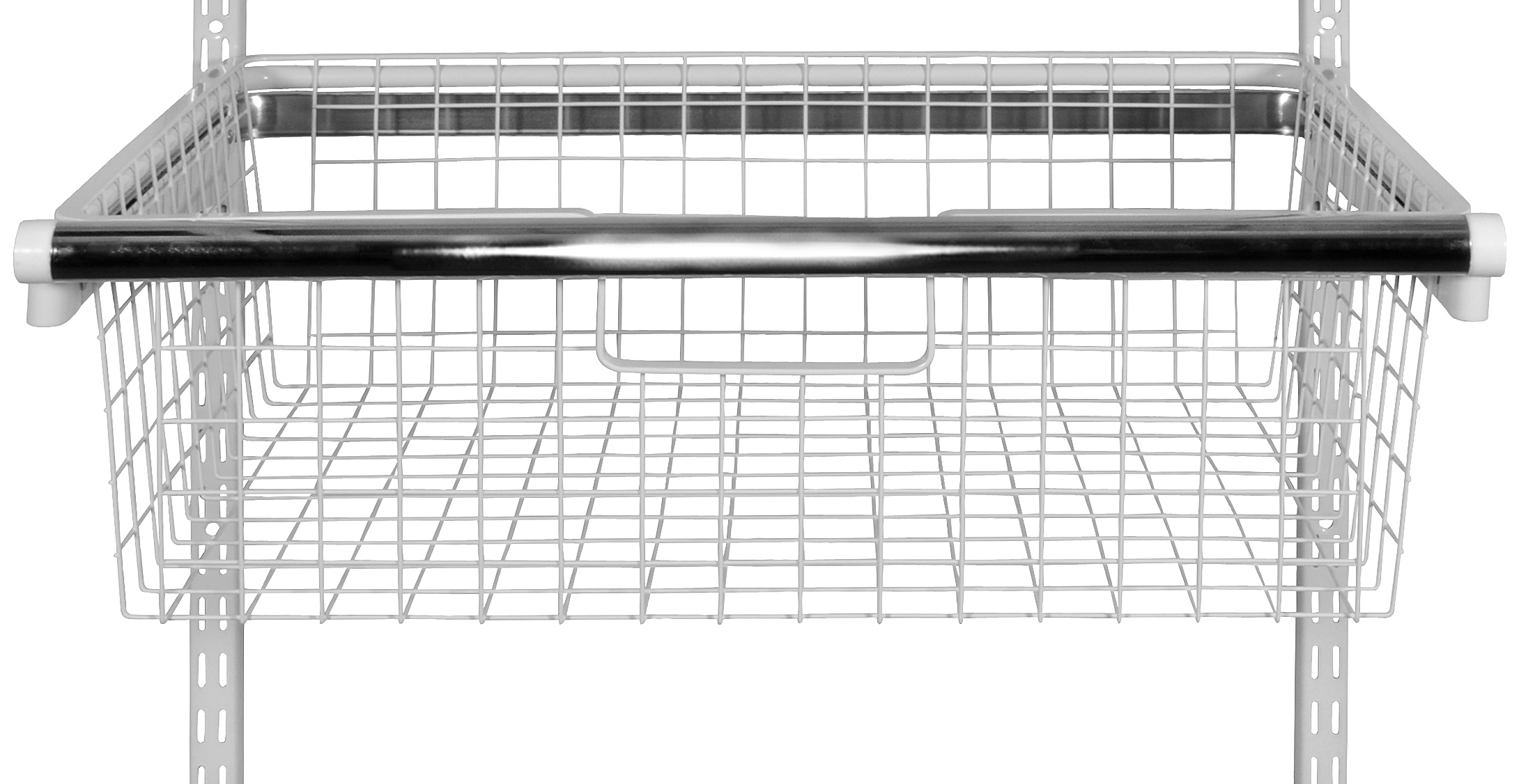 Rubbermaid HomeFree 2-ft x 12-in White Adjustable Wire Shelf at