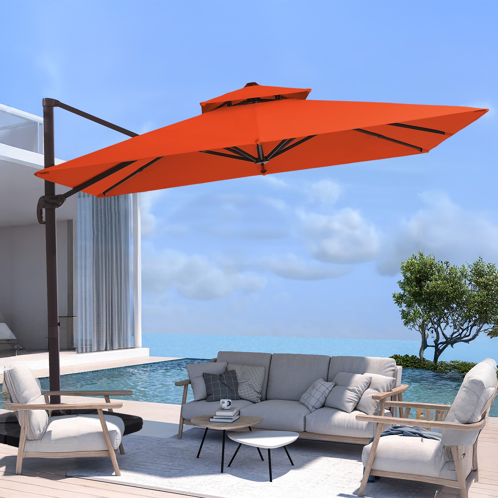 VOUA SAF-XNELD1-BL Umbrellas-2 - View #2