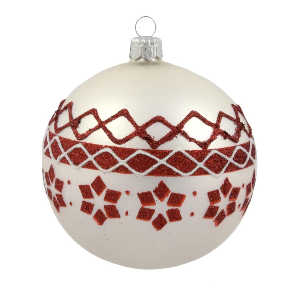 VITBIS 9-Pack Red Assorted Standard Indoor Ornament Set in the Christmas  Ornaments department at