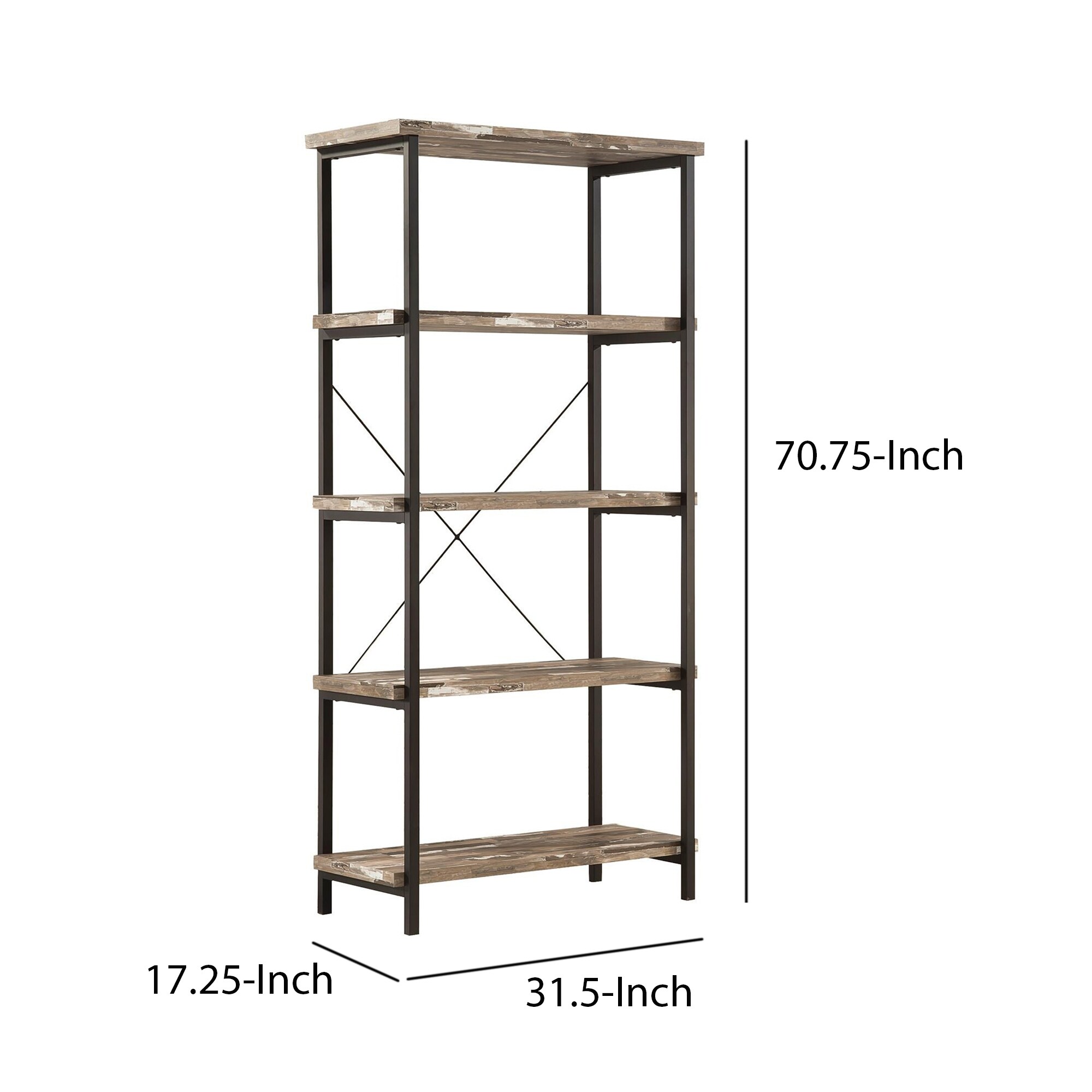 Benzara BM172245 bookcases - View #5