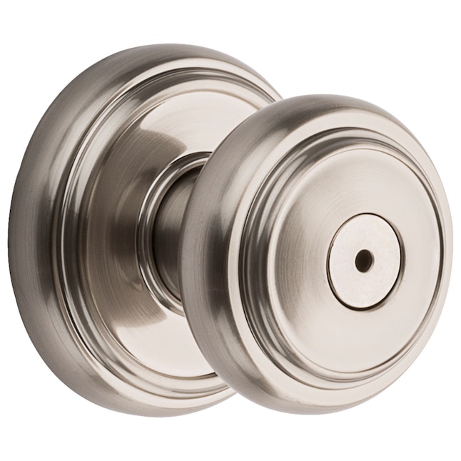 Prestige Alcott Satin Nickel Bed/Bath Door Knob (4-Pack) Prestige Alcott Satin Nickel Bed/Bath Door Knob (4-Pack)