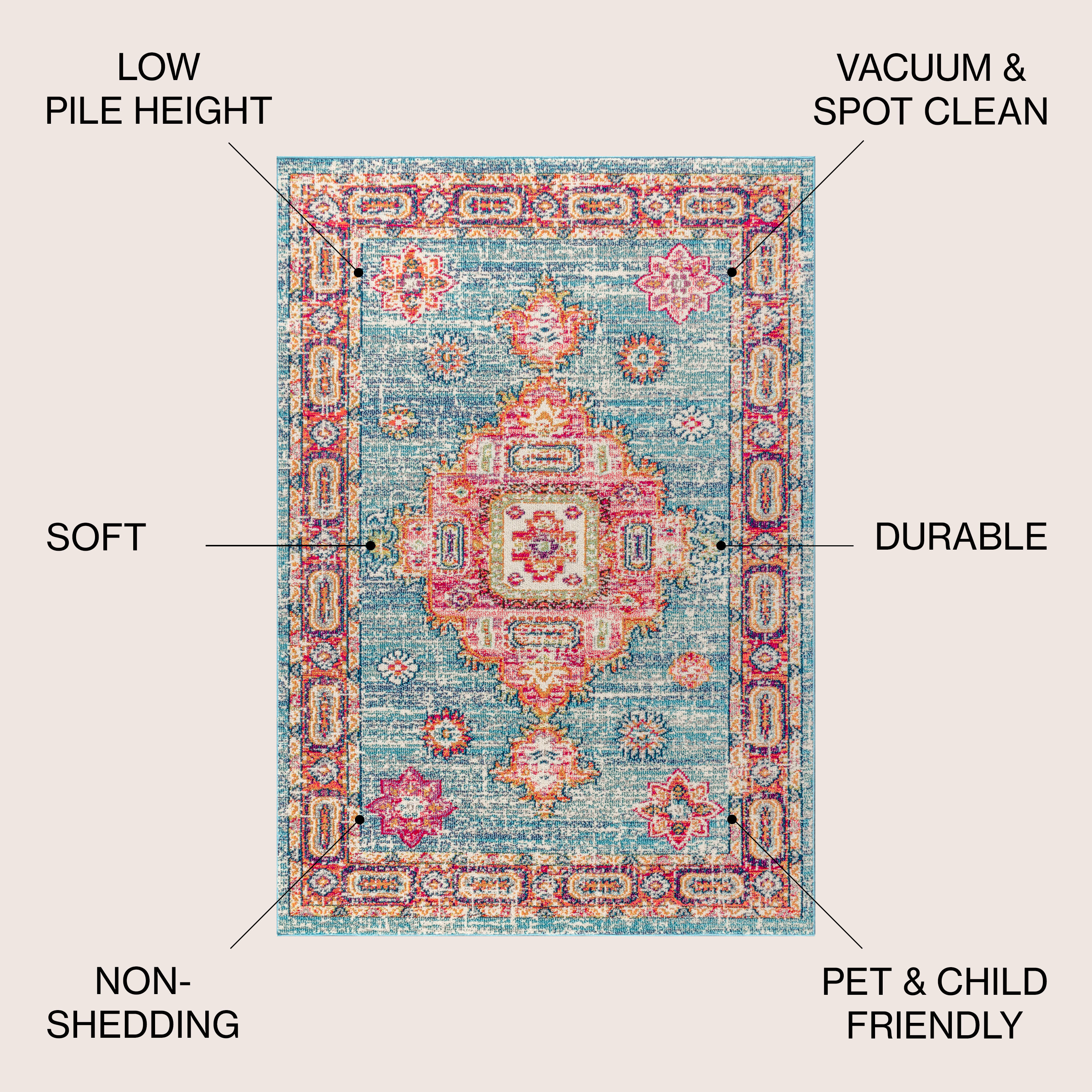 JONATHAN  Y BMF100A-5 rugs - View #3