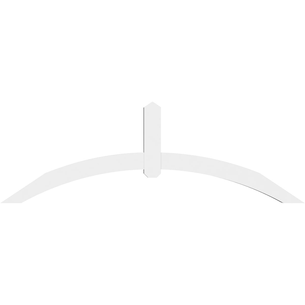 Ekena Millwork GBP072X24X0404ARC00 Exterior-Brackets-Braces - View #2