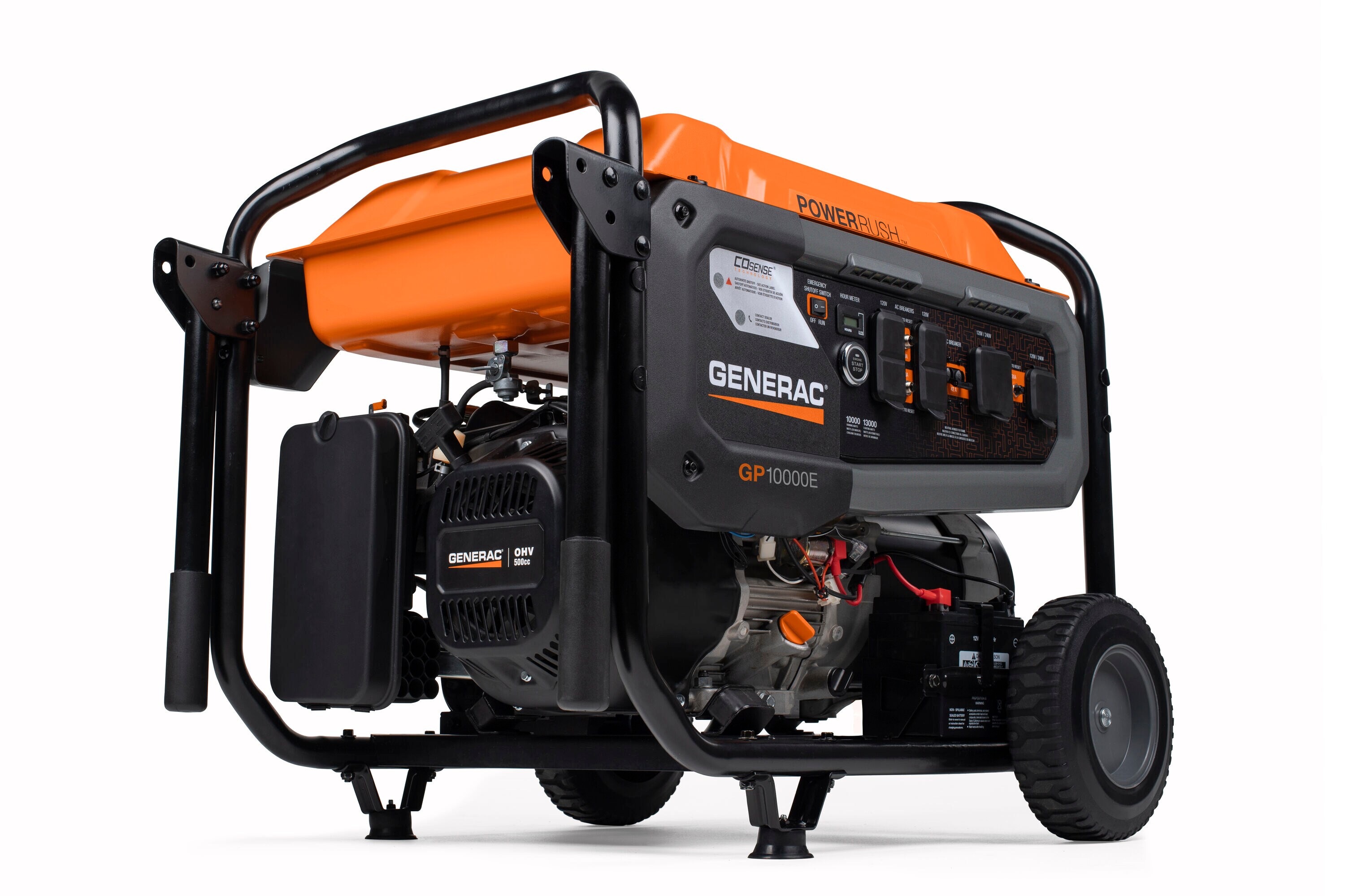 Generac 7840 12500 / 10000 -Watt Dual fuel Portable Generator