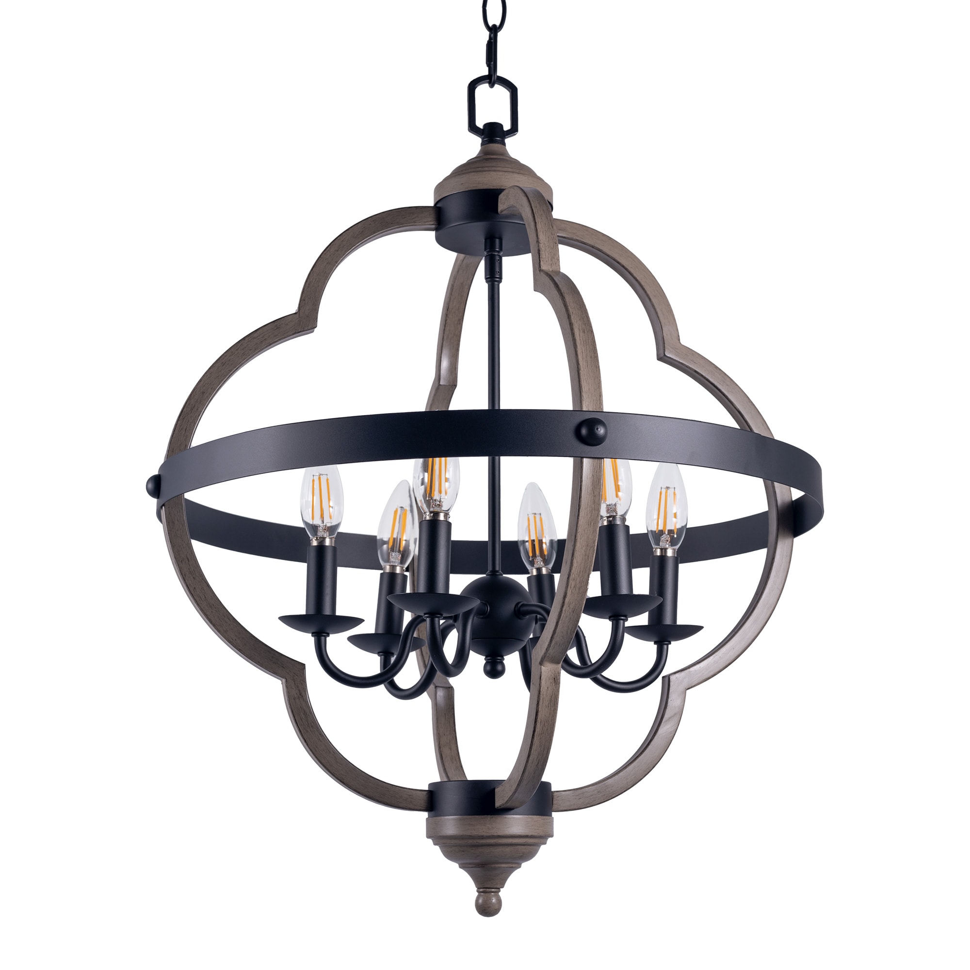 CASAINC CAW377-35 6-Light chandelier 6-Light Iron Modern/Contemporary Dry Rated Chandelier