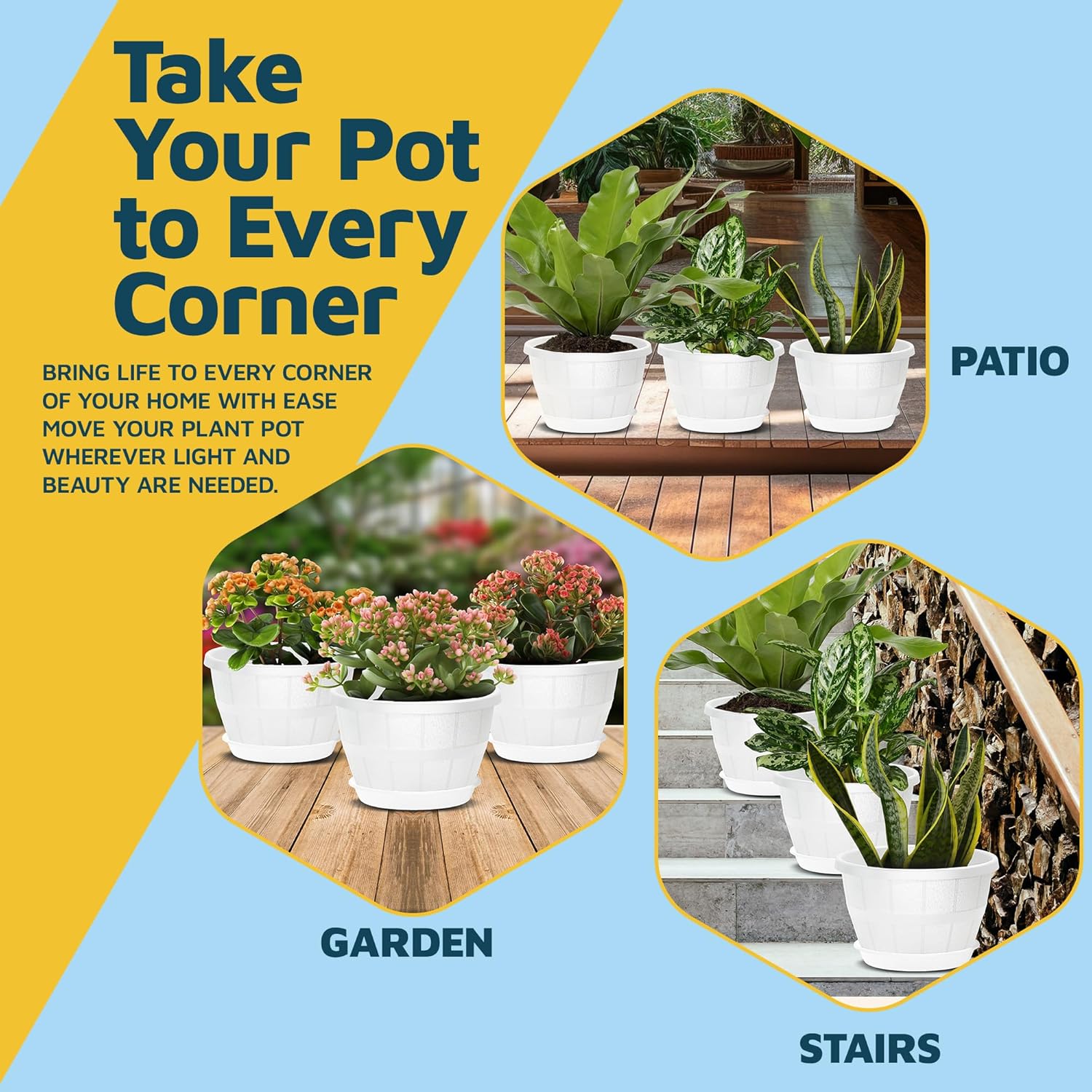 Life Master LMPBP5WHE55 Planter-Window-Box - View #3