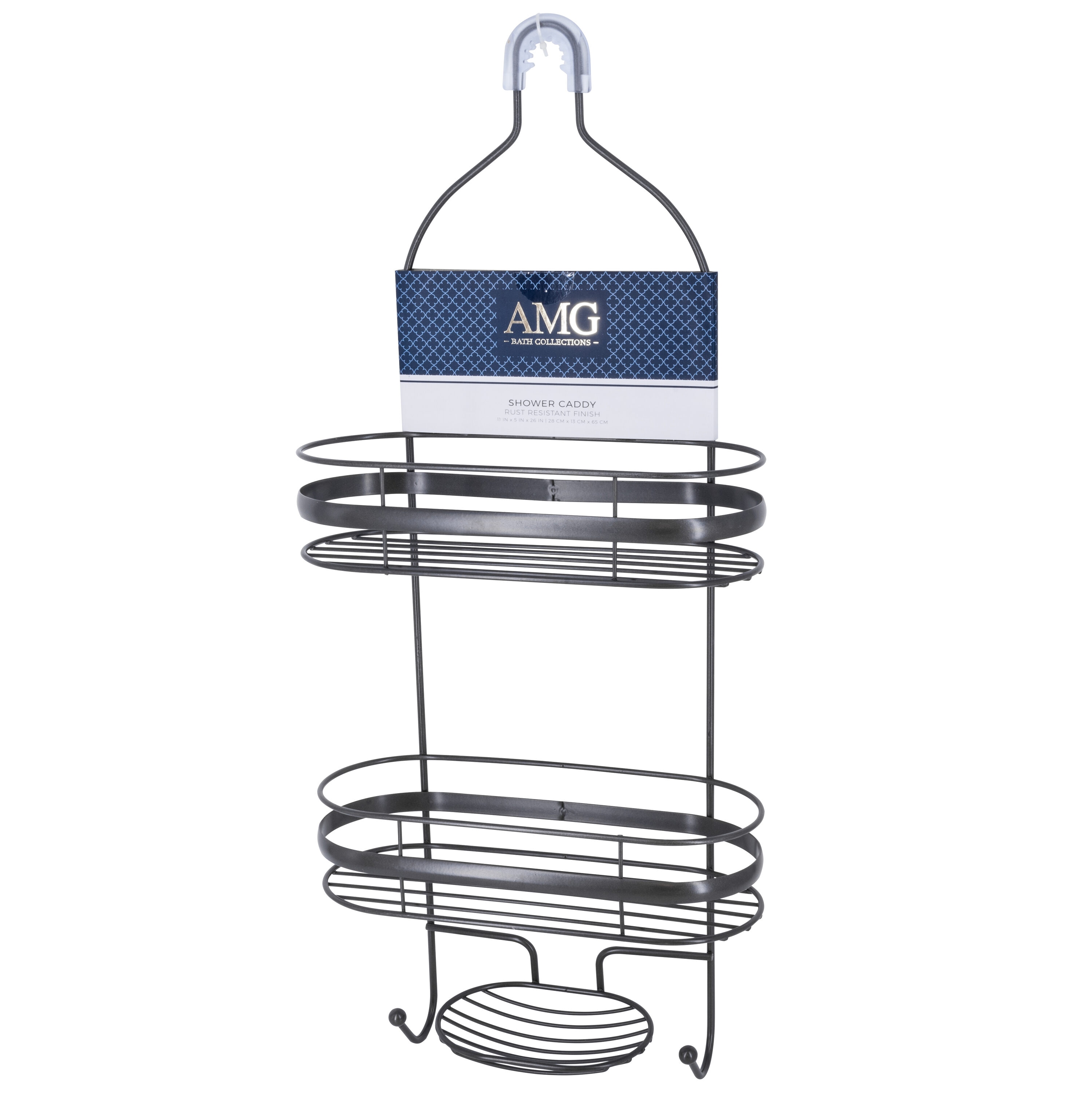 Moorefield SC423GUN Gun Metal Stainless steel Bathroom organizer
