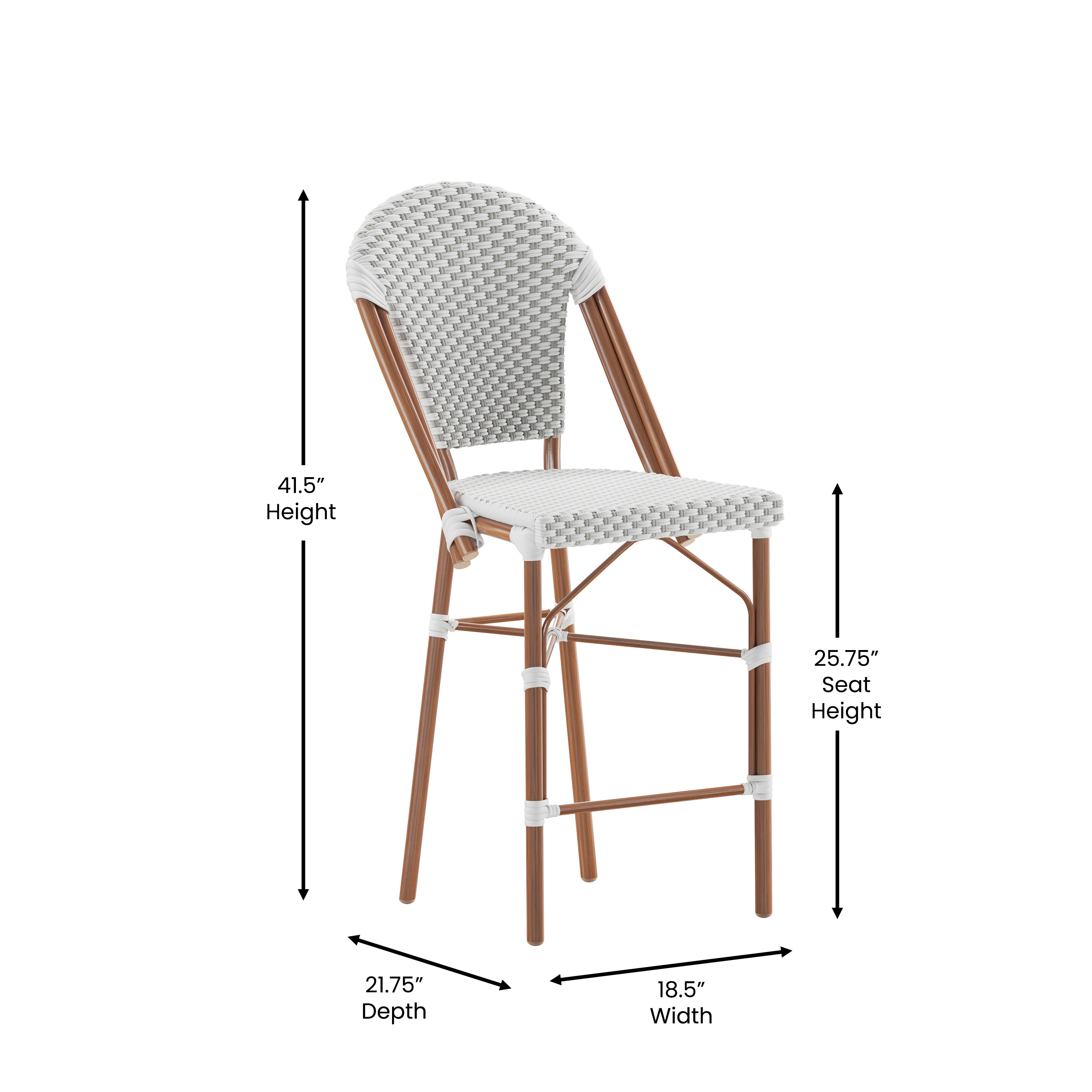 Taylor & Logan 840196358093 stools - View #7