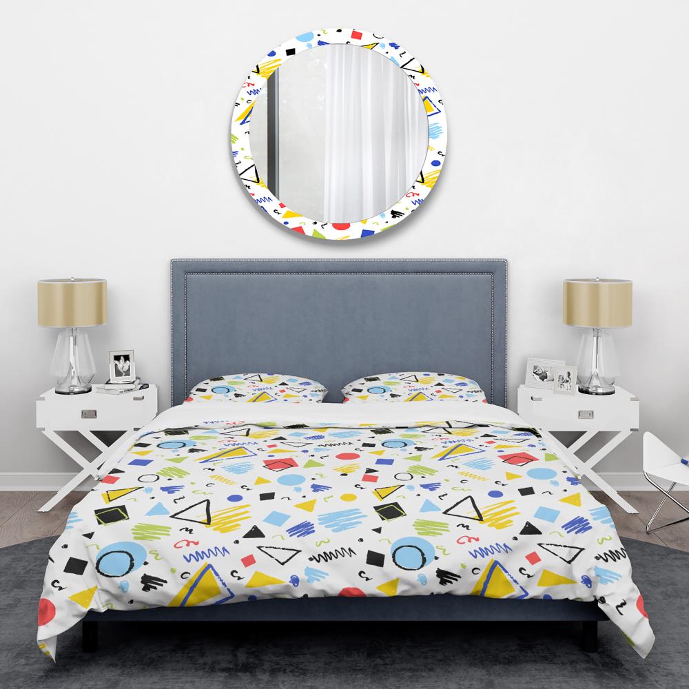 Designart BED24019-T 3 -Piece Multiple colors/finishes Twin Duvet cover Set