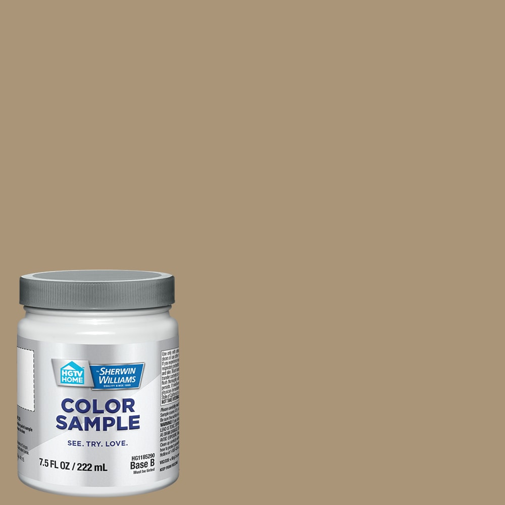HGTV HOME by Sherwin-Williams HGSW3174 Lennox Hill Tan HGSW3174 Tintable Paint sample ( Half-pint )