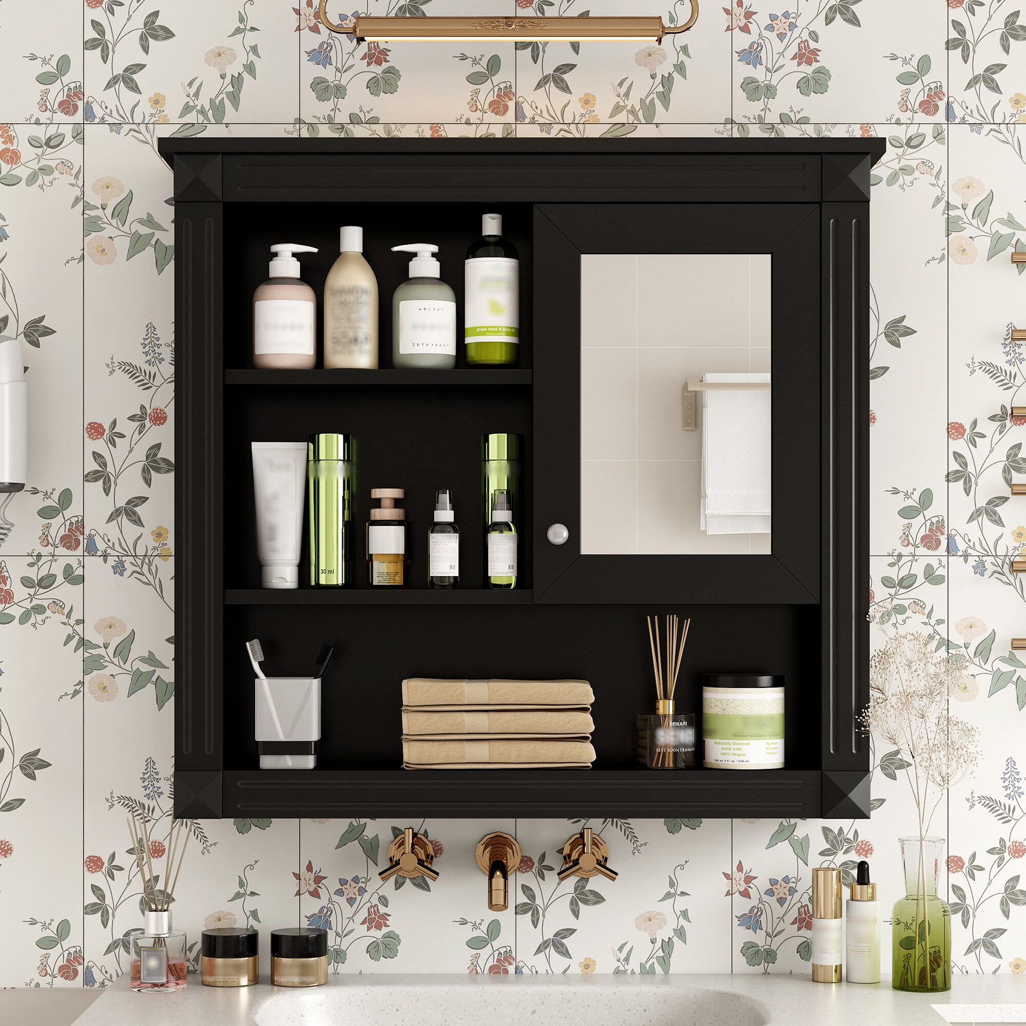 Forclover CM-N710P254922B Bathroom-Medicine-Cabinets - View #3