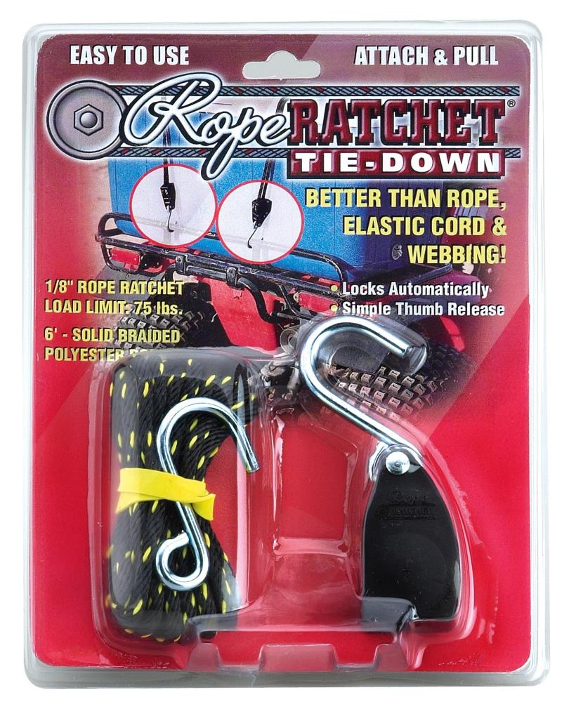 Carry-On Trailer 1-in x 6-ft Ratcheting Strap Tie Down 75-lb in the Tie  Downs department at