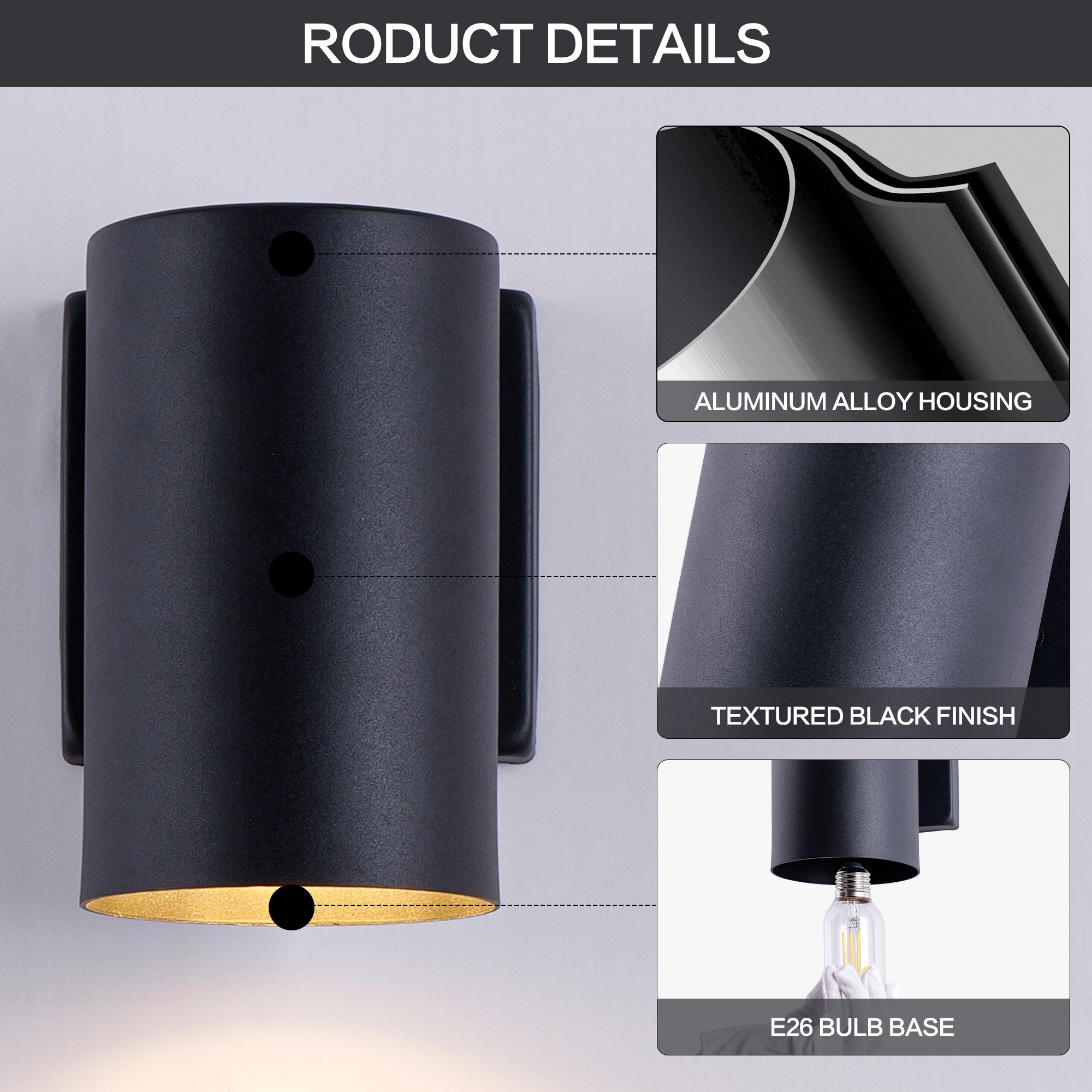 Flynama G-FLY-VL360-4B Outdoor-Wall-Lighting - View #5
