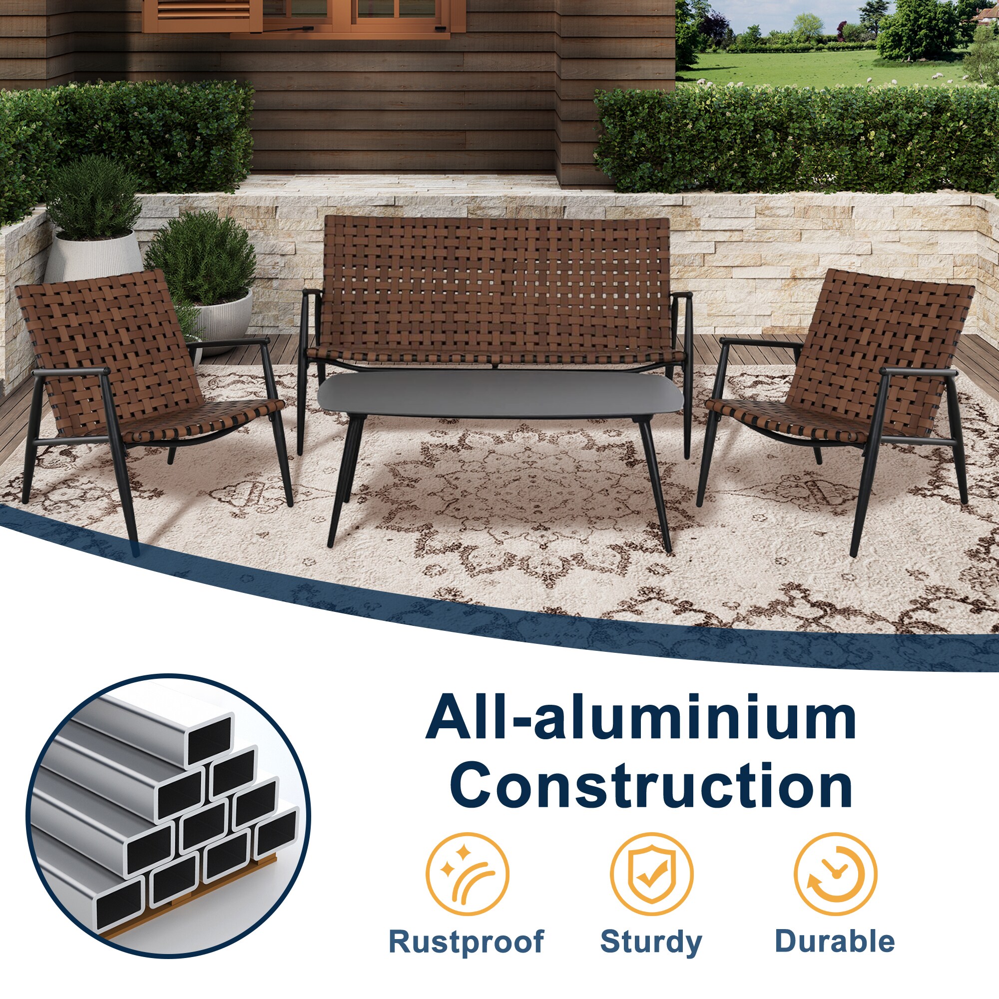 Clihome CL5012130000001 Patio-Conversation-Sets - View #5