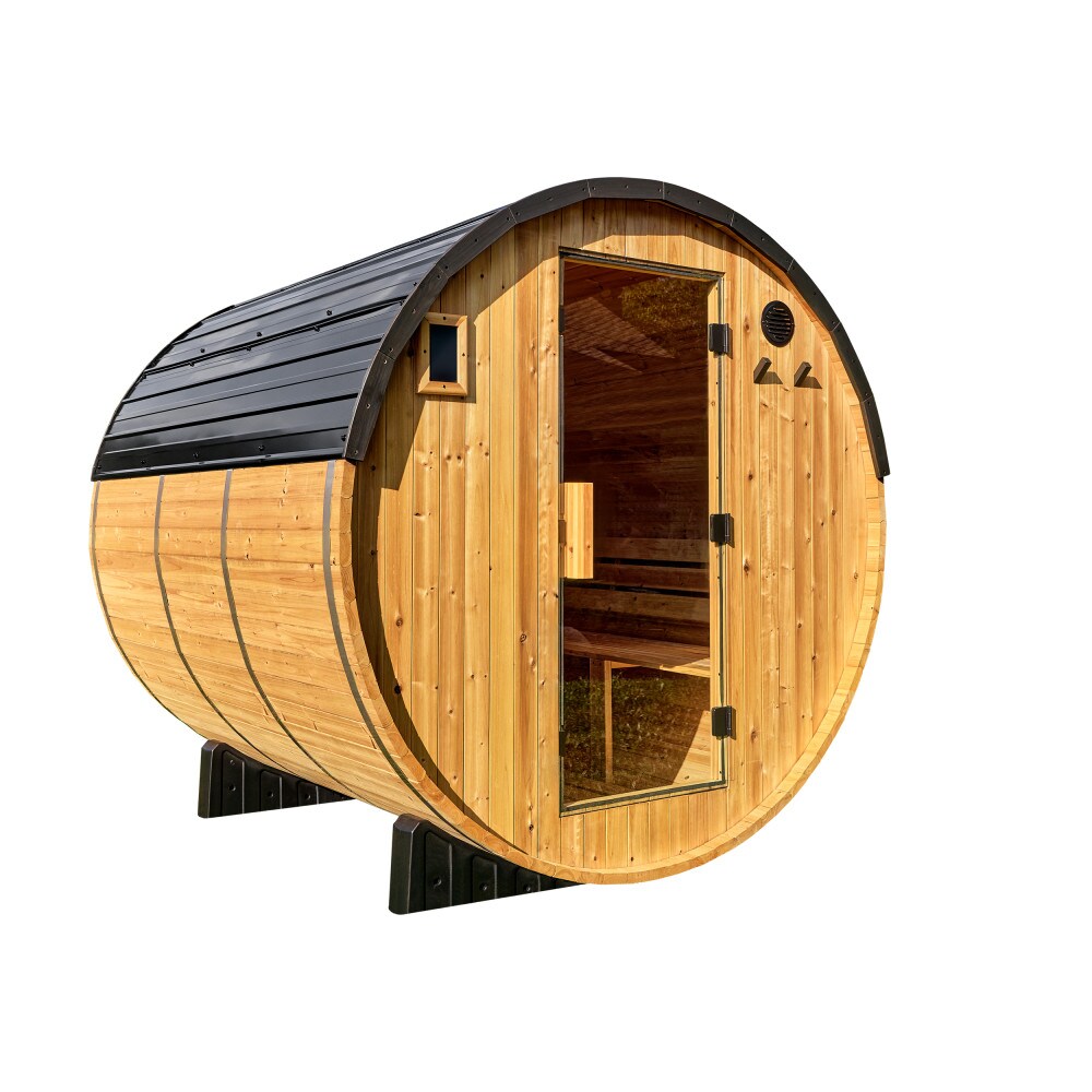 Backyard Discovery 79.7-in H x 76-in W x 81.9-in D Wood Electric sauna Sansujyuku sansujyuku.com