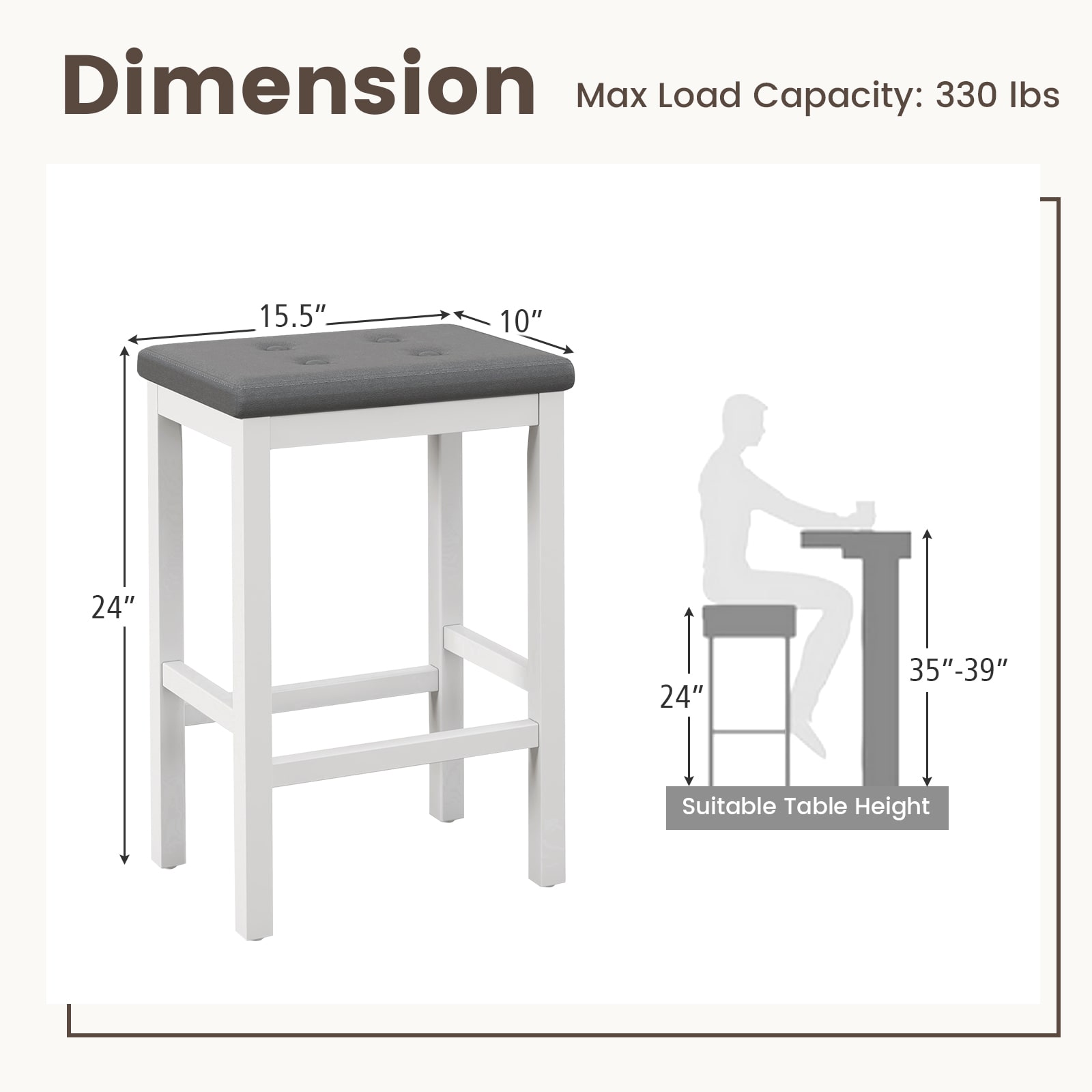  ID11374WH stools - View #7